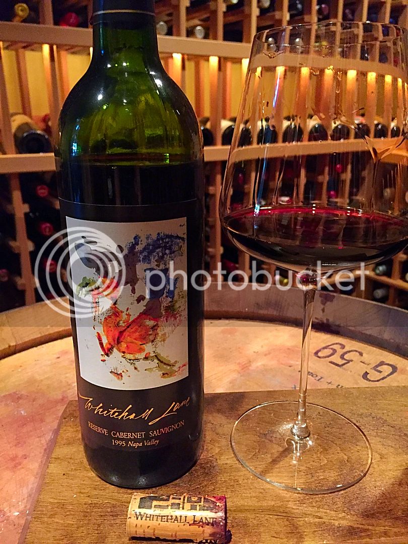 TN: 1995 Whitehall Lane Cabernet Sauvignon Reserve Morisoli