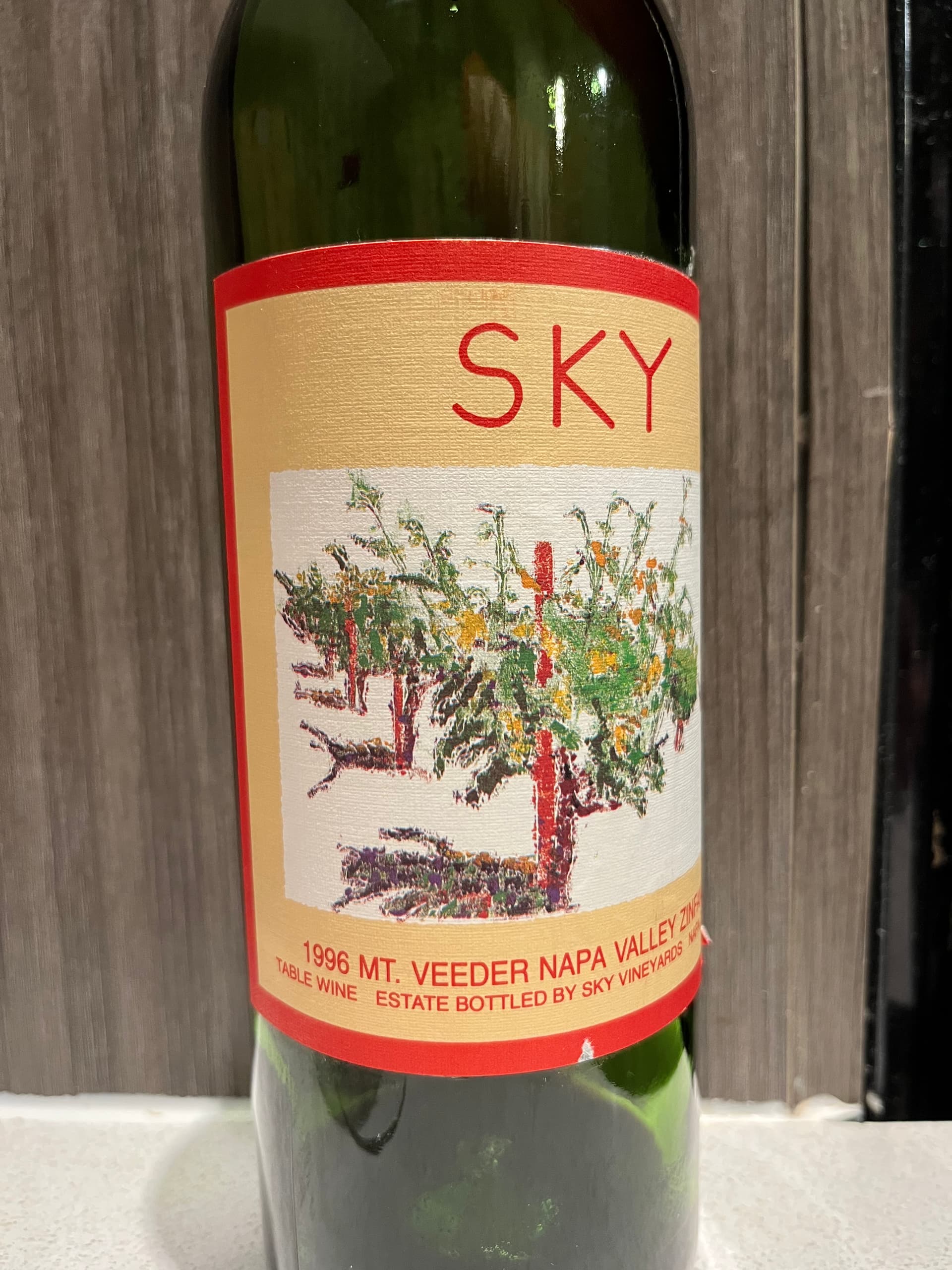 ワイン Sycamore Creek 1996 TN- 1996 Sky Zinfandel, Mount Veeder - WINE TALK - WineBerserkers