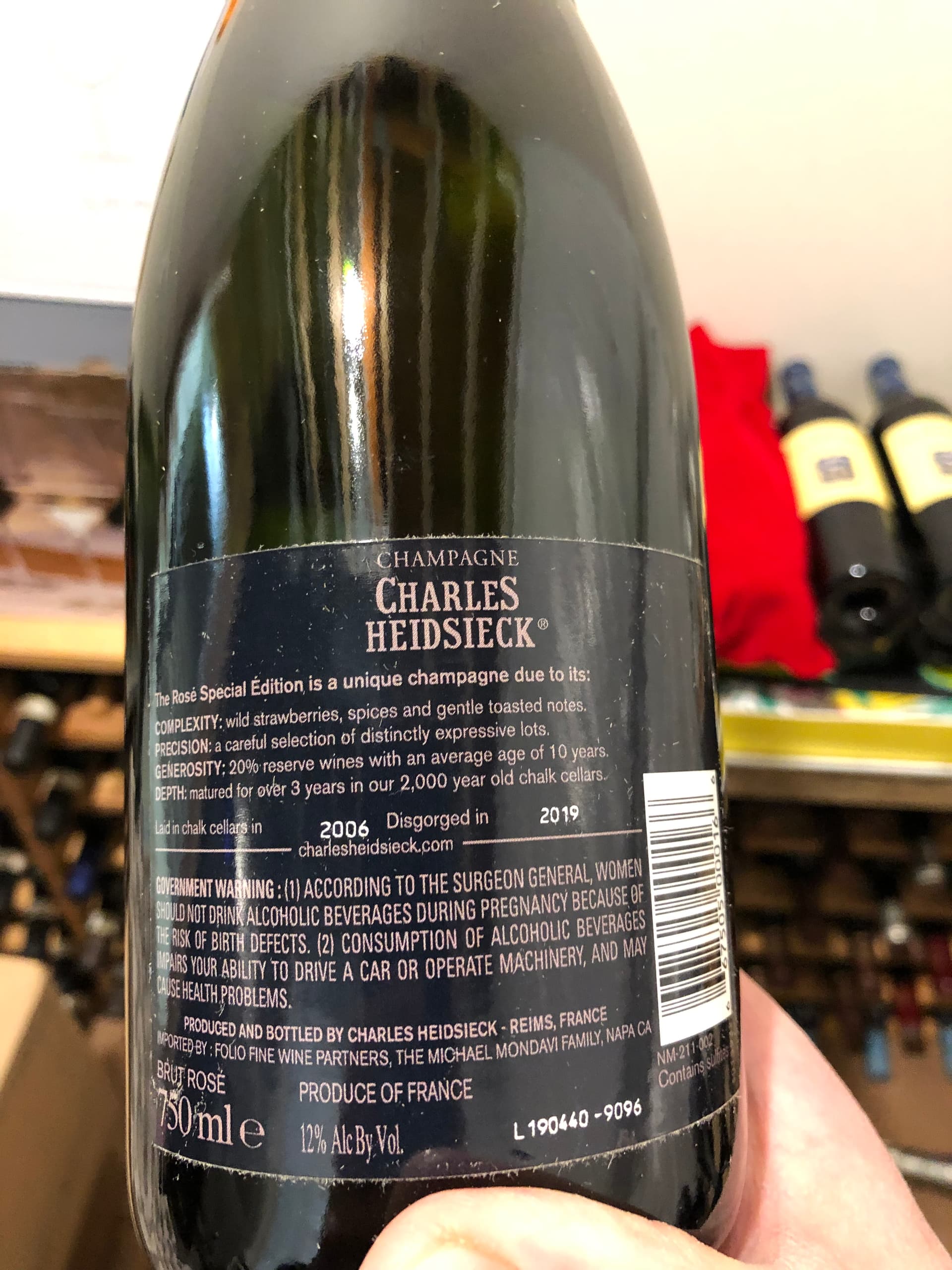 Charles Heidsieck Rose Special Edition - WINE TALK Charles Heidsieck Rose Special Edition - WINE TALK