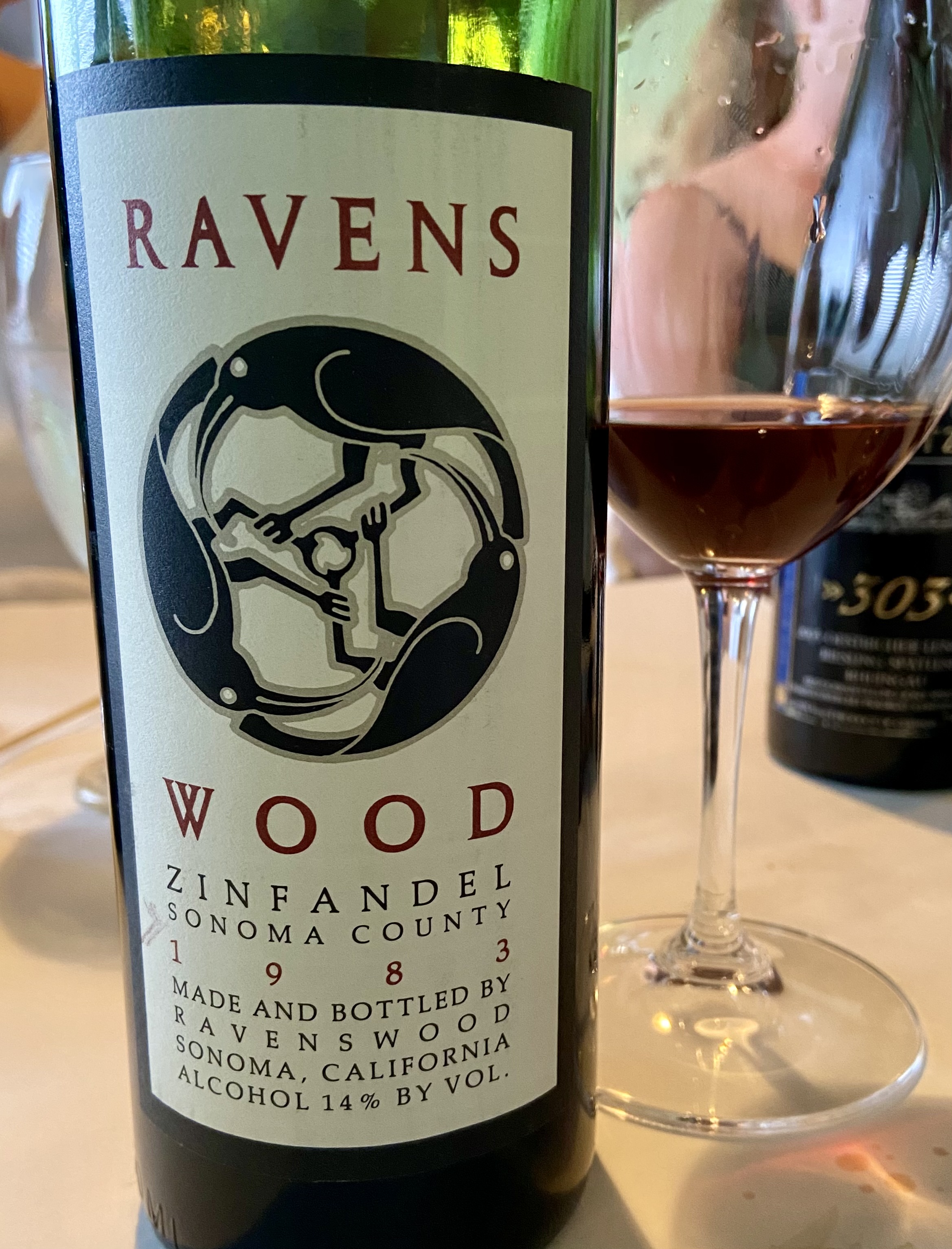 TN: 1983 Ravenswood Zinfandel Sonoma County - WINE TALK