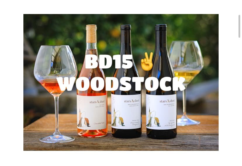 BD15 - Woodsstock Theme - 3 Wines