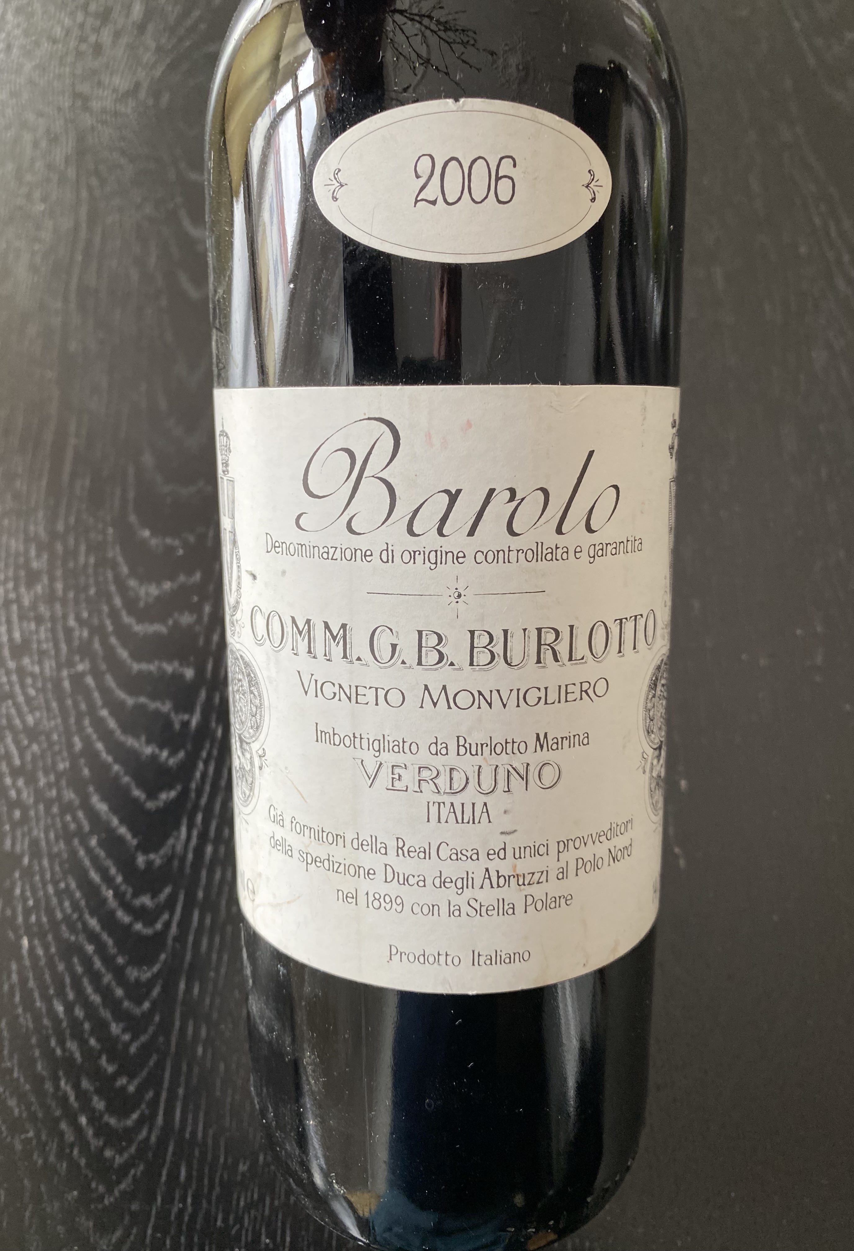TN: 2006 Comm. G.B. Burlotto „Monvigliero“ Barolo - WINE TALK