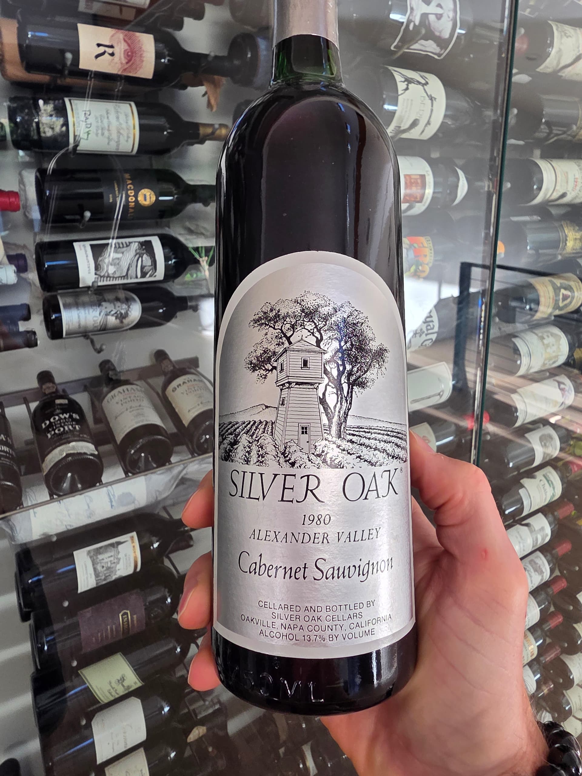 Bday TN's: 1980 Silver Oak Alexander Valley and Bonny's Vineyard