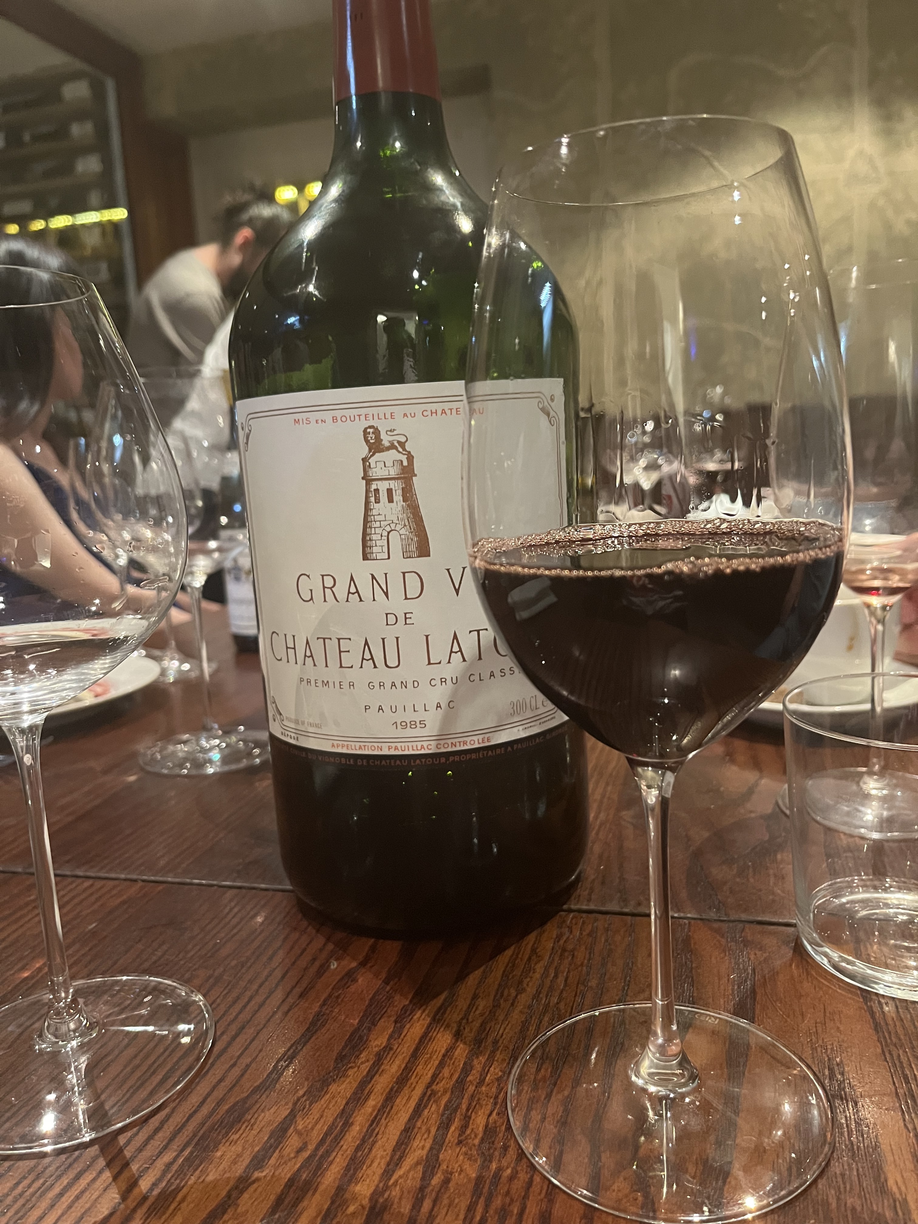 1985 Bordeaux 40th anniversary dinner - WINE TALK - WineBerserkers