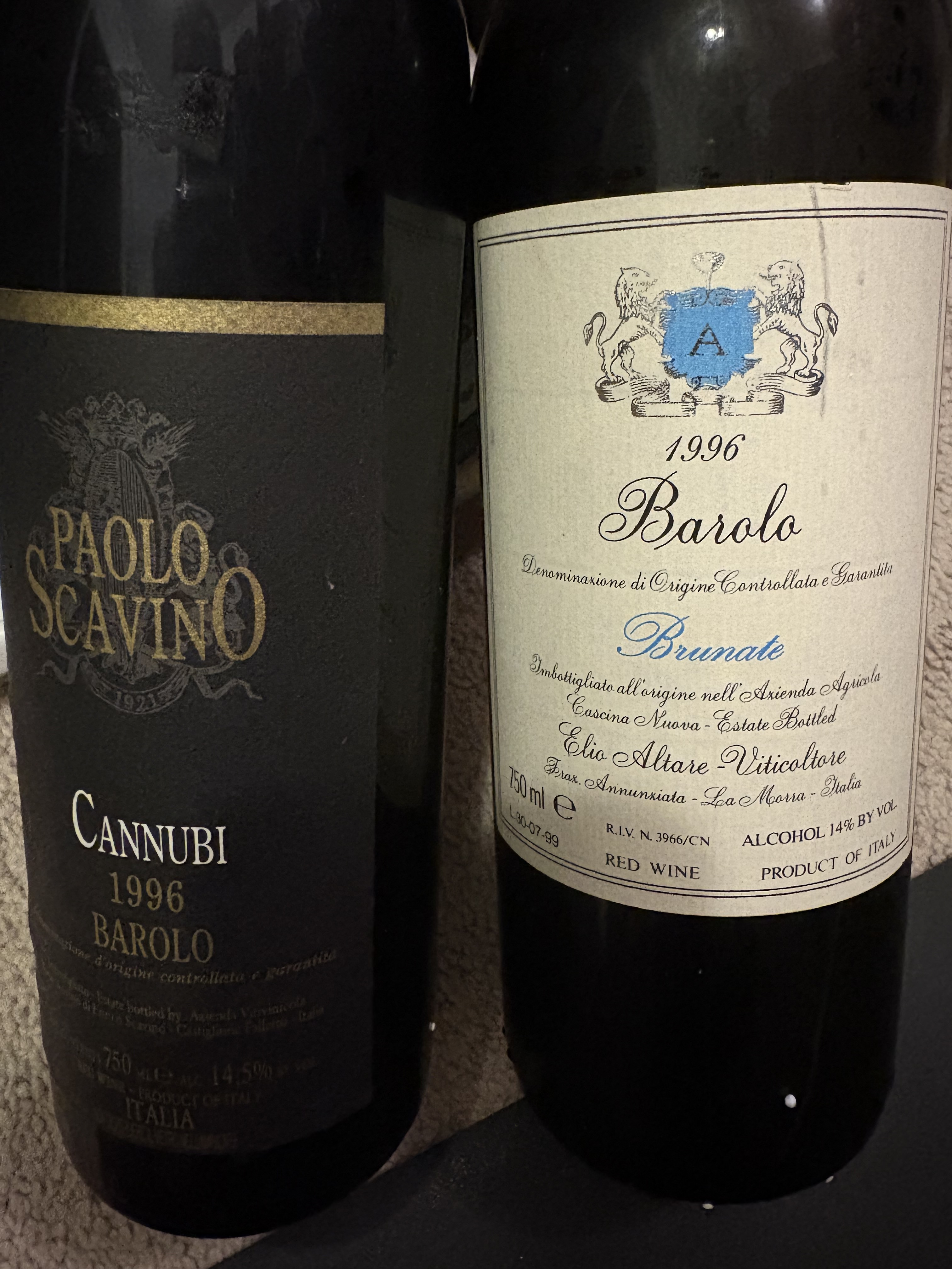 1996 Barolo “Thanksgiving” prep - WINE TALK - WineBerserkers