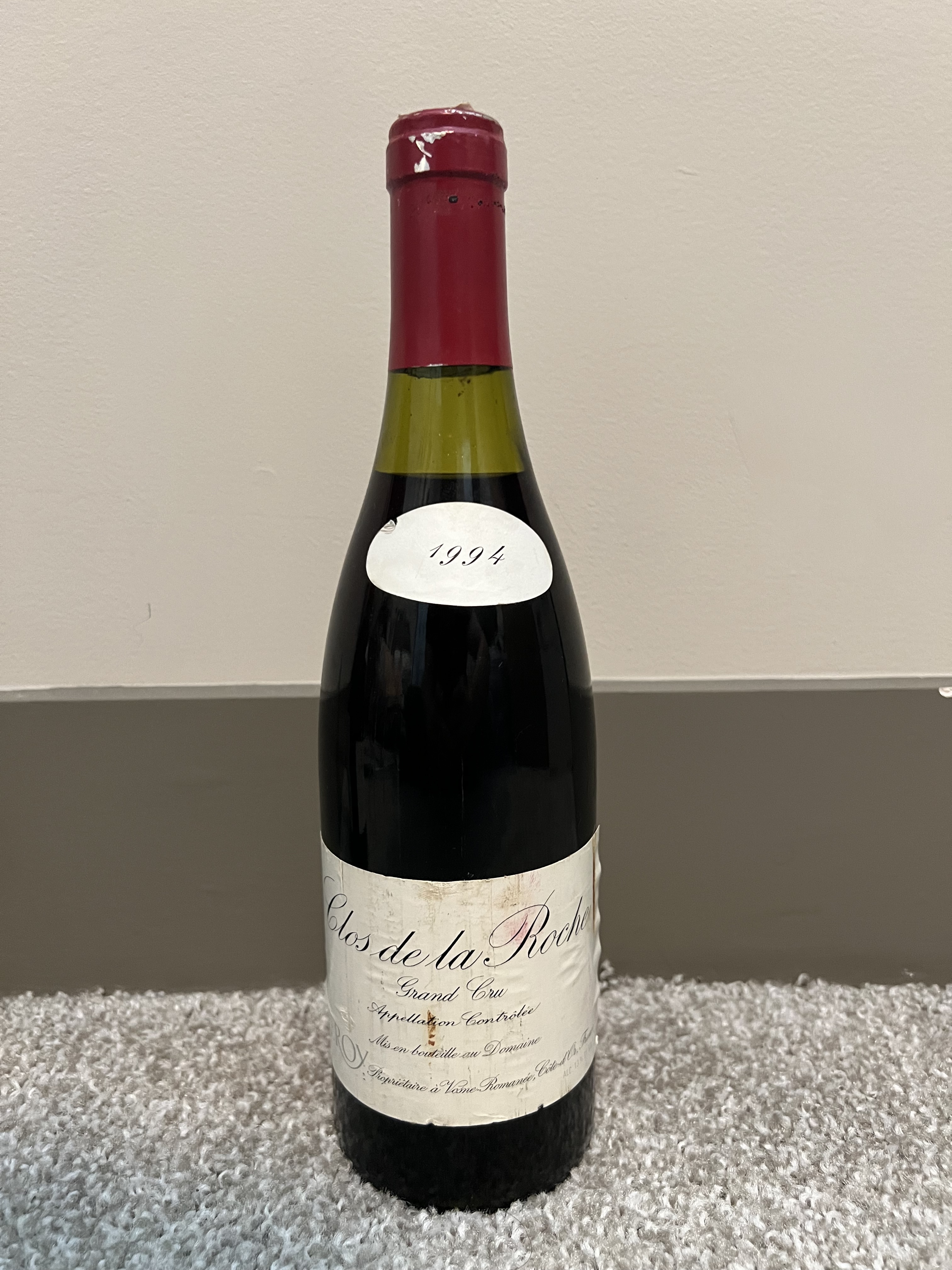 1994 Domaine Leroy Chambolle-Musigny 1er Cru Les Charmes