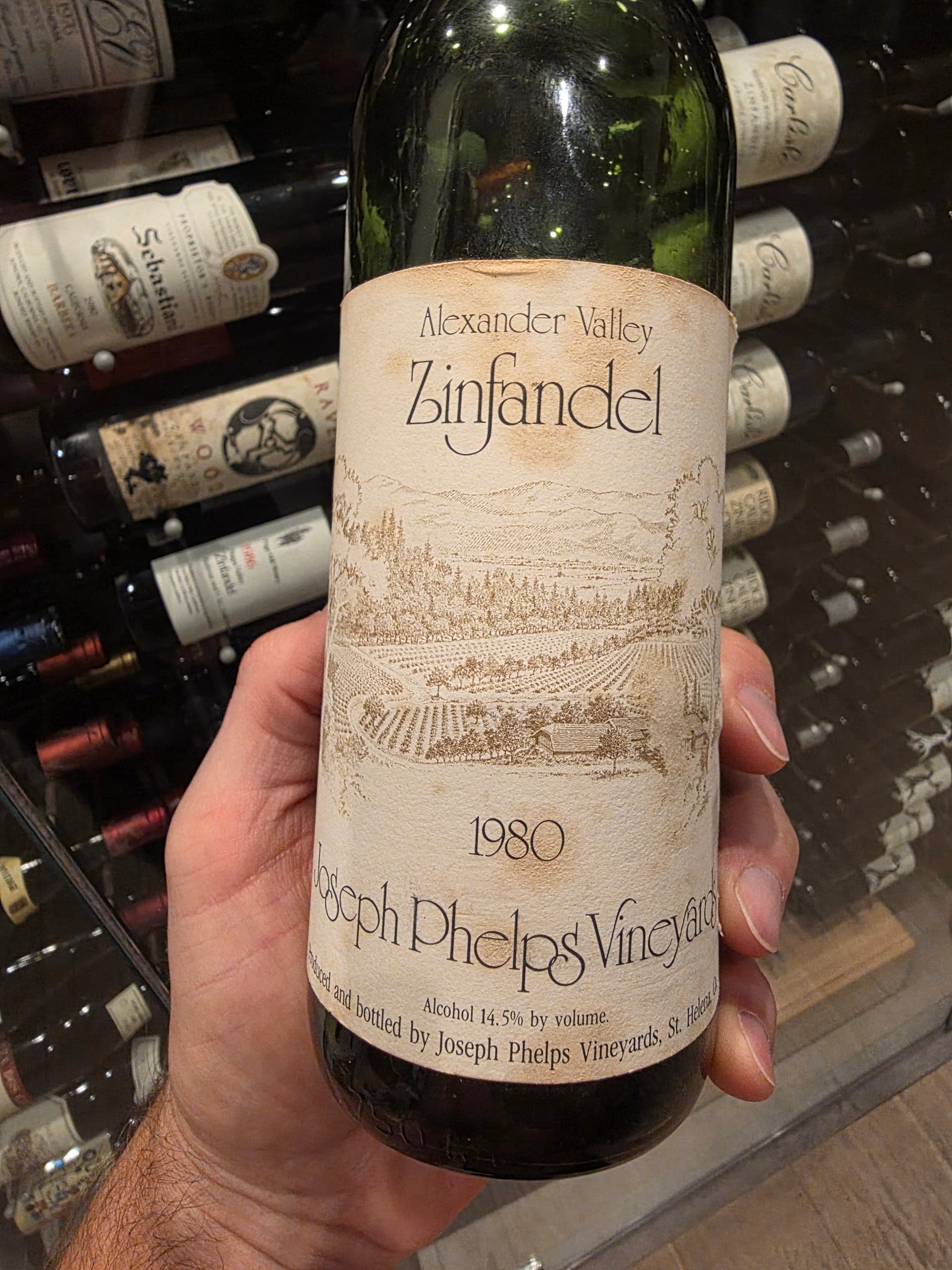 TN: 1980 Joseph Phelps Zinfandel, Alexander Valley - WINE TALK