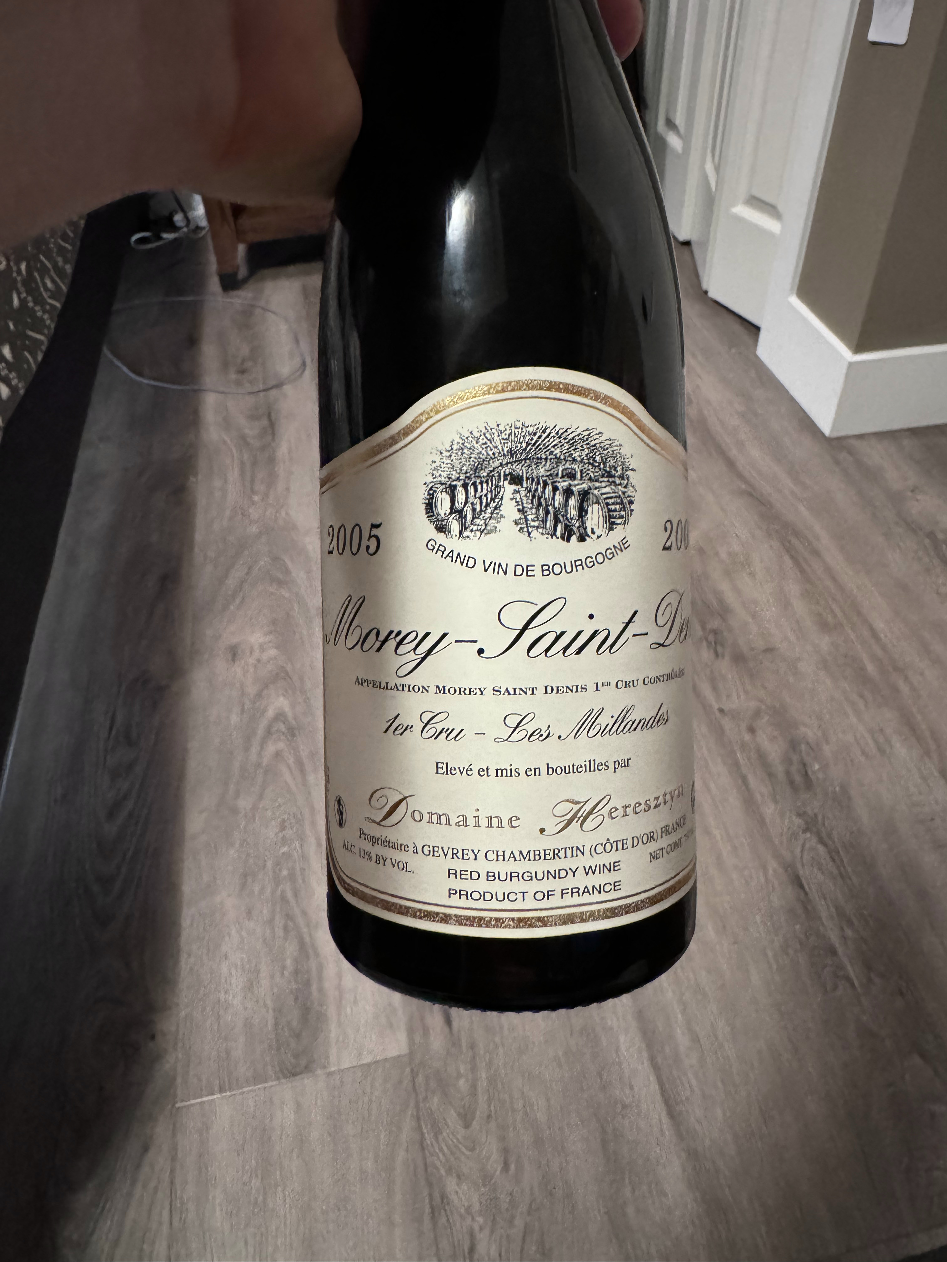 2005 Domaine Heresztyn Morey-Saint-Denis 1er Cru - Les Millandes