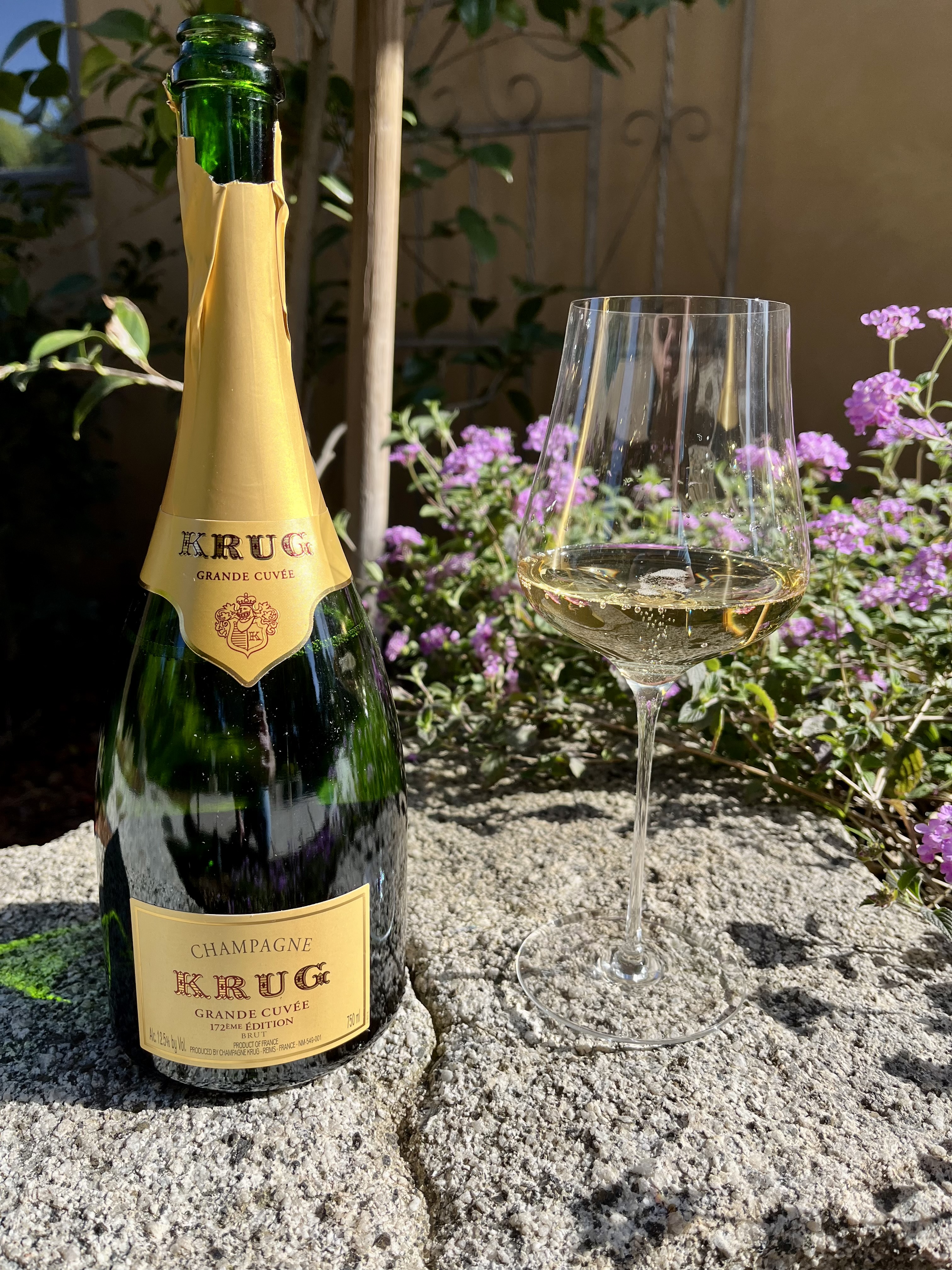 TN: NV Krug Champagne Brut Grande Cuvée Edition 172eme (France 