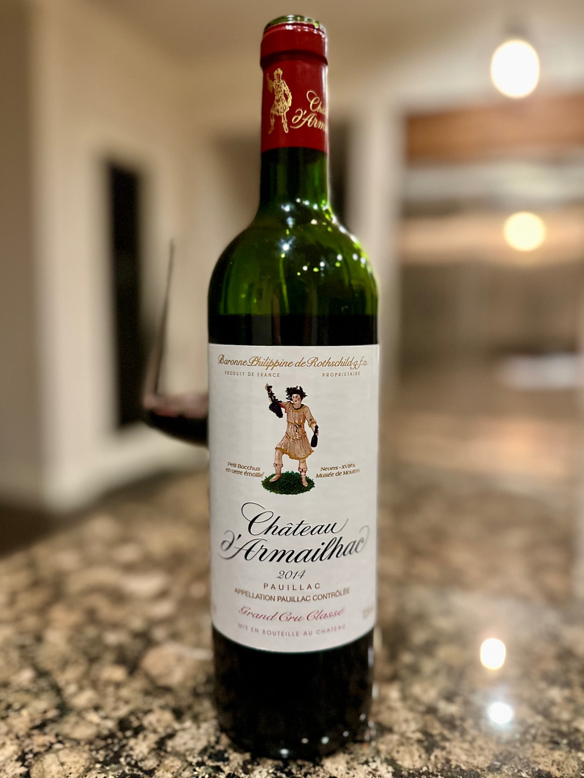 TN: 2014 Château d'Armailhac over 2 dayslong/probably useless