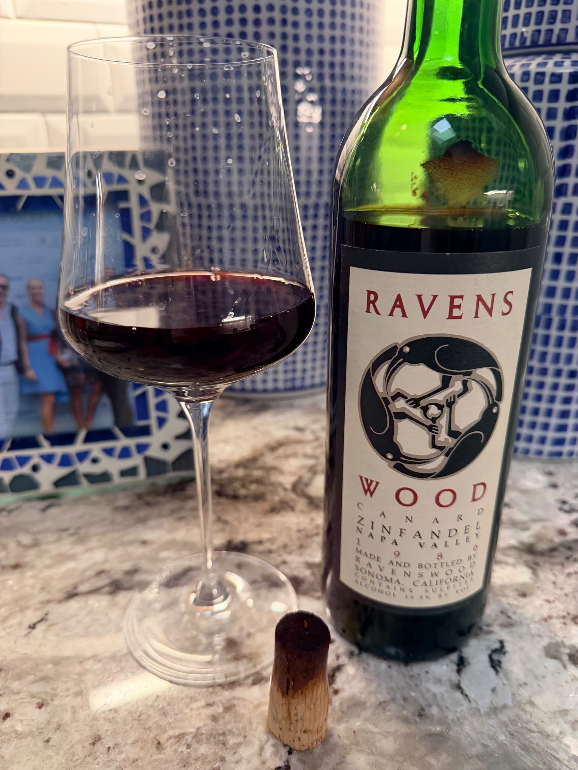 TN: 1986 Ravenswood Zinfandel Canard Napa Valley - WINE TALK