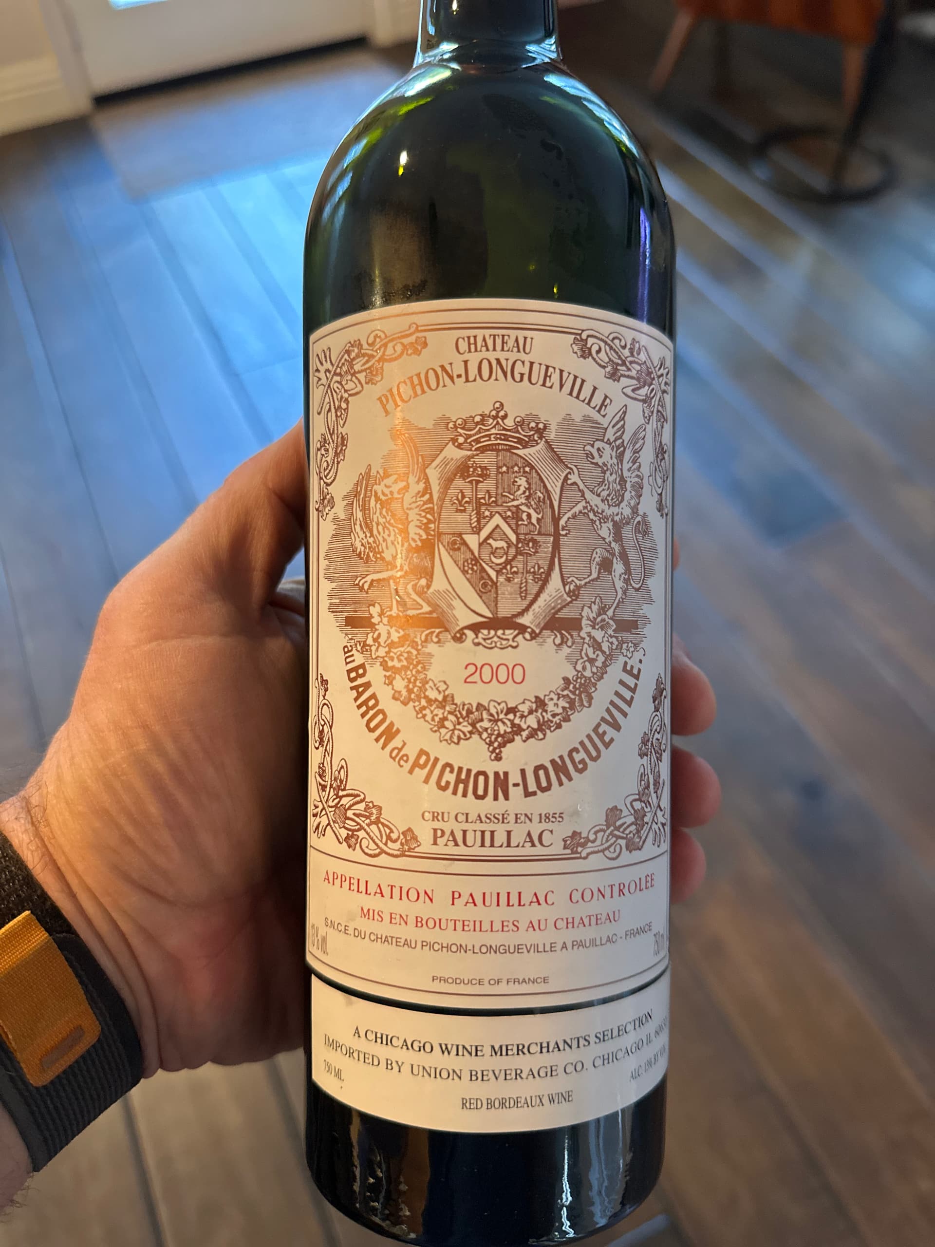 TN: 2000 Château Pichon-Longueville Baron - awwww yiissssss