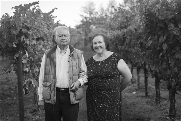 Manny and Maria in the Vineyard 1