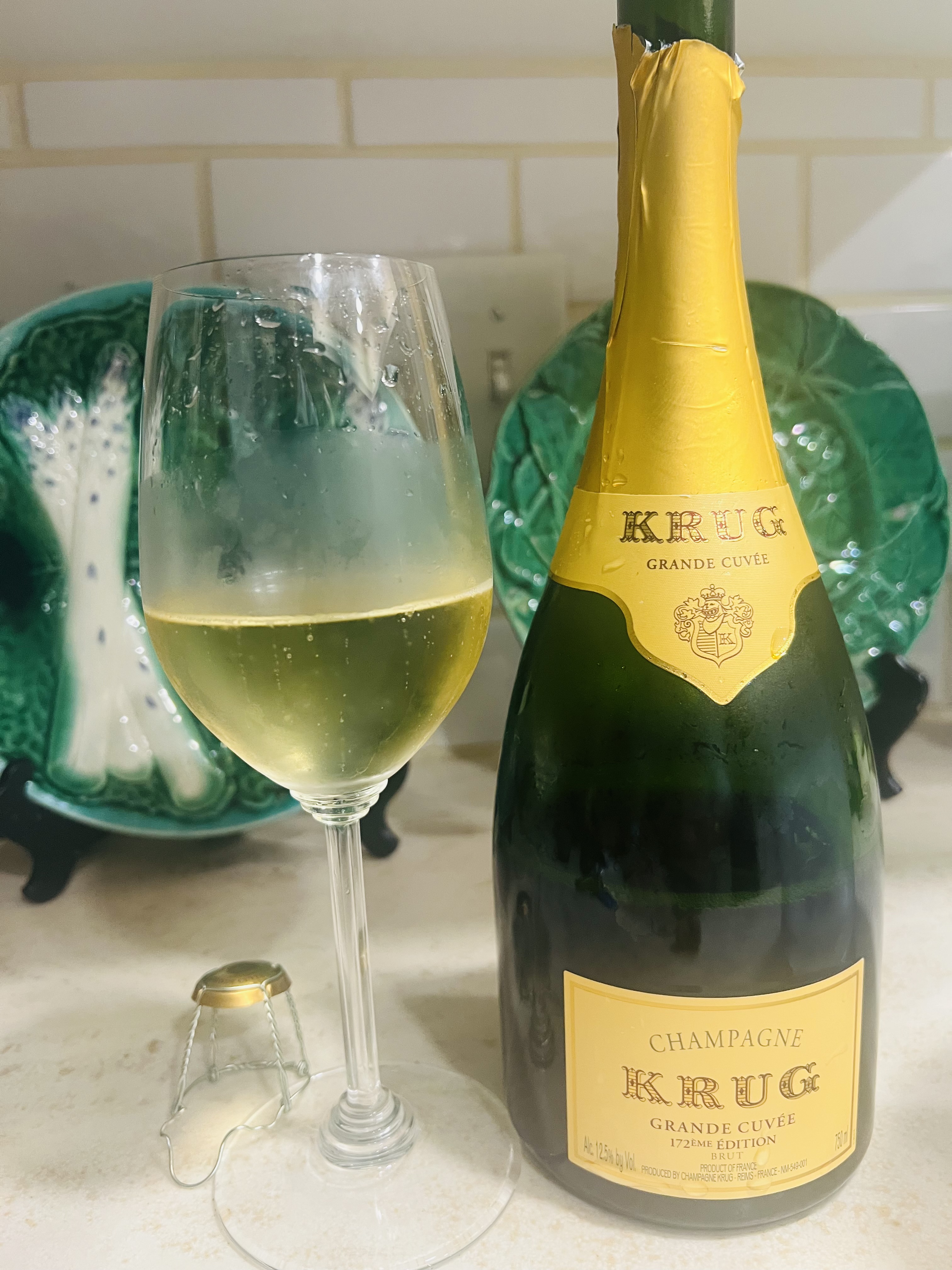 TN: NV Krug Champagne Brut Grande Cuvée Edition 172eme (France