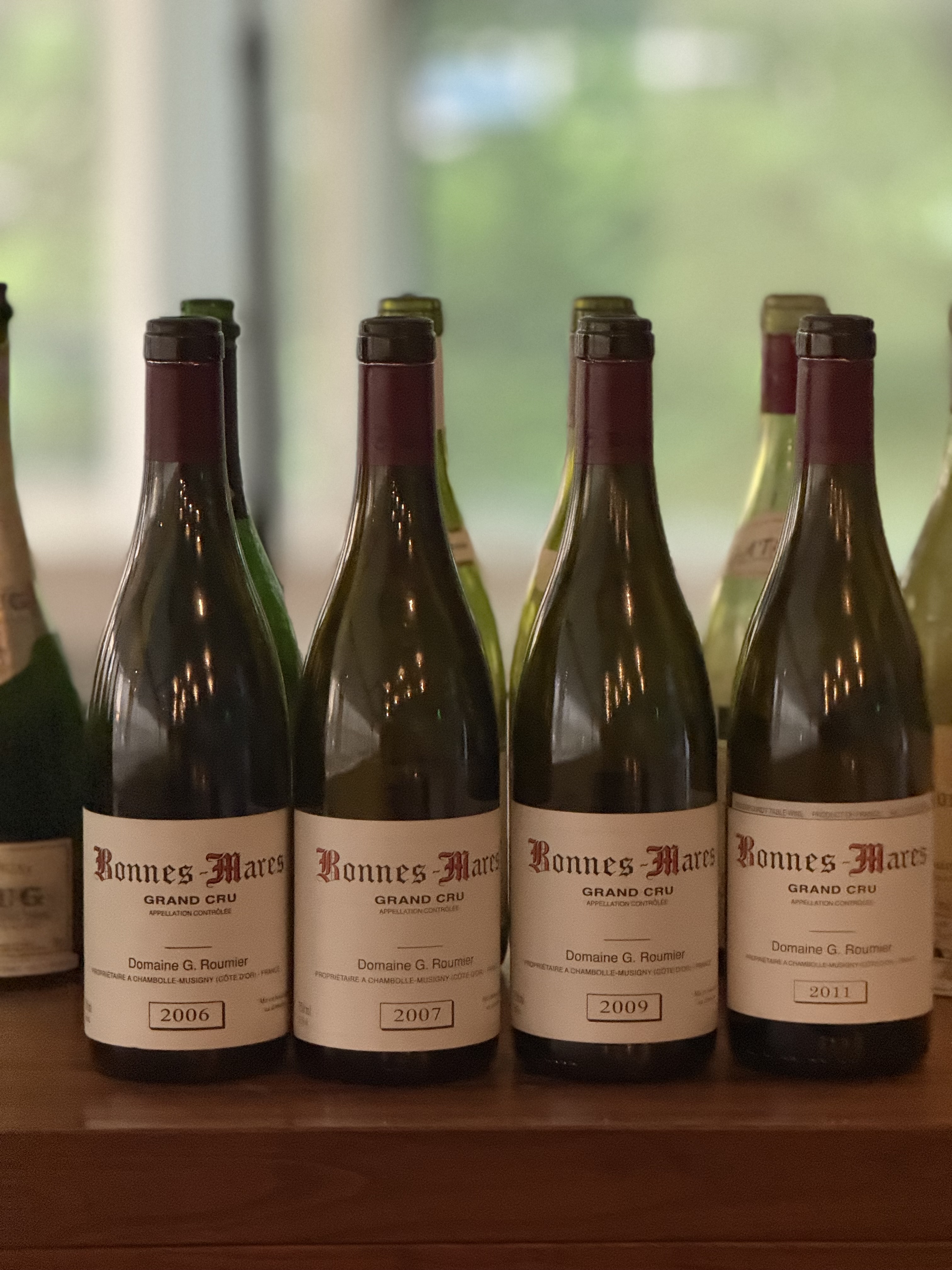 TN: Roumier Bonnes Mares Vertical with 2008 Bubbles + Coche Corton