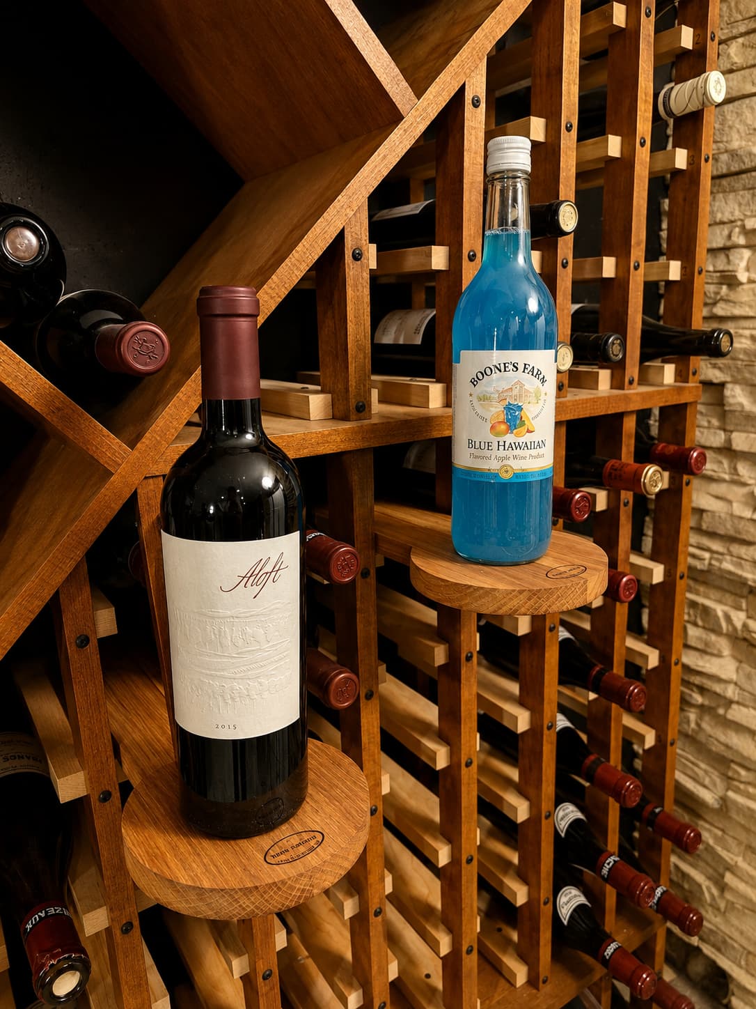 New product from WineSentry: WineBalcony – Wine Rack Display Shelf