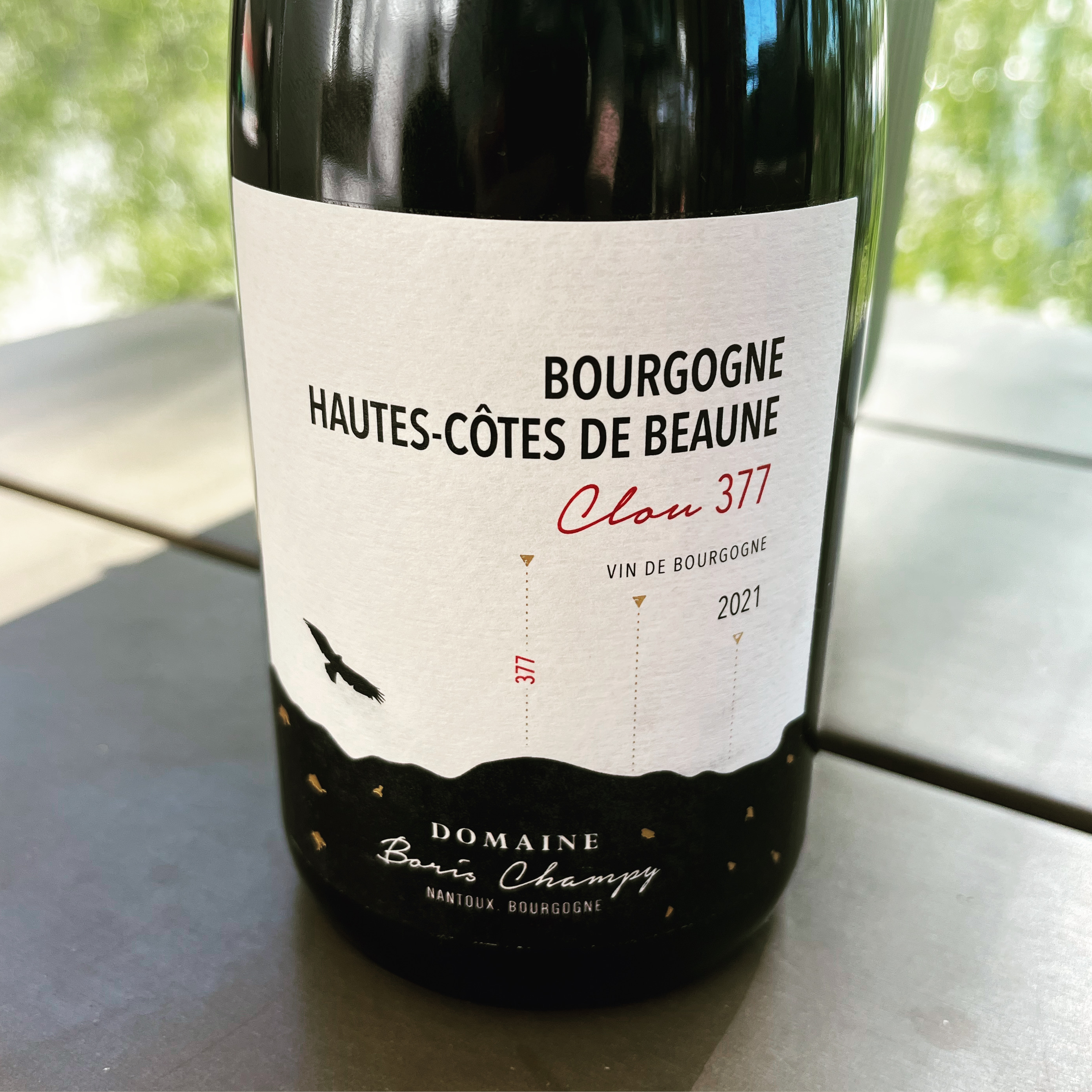 TN: 2021 Boris Champy Bourgogne Hautes-Côtes de Beaune Altitude