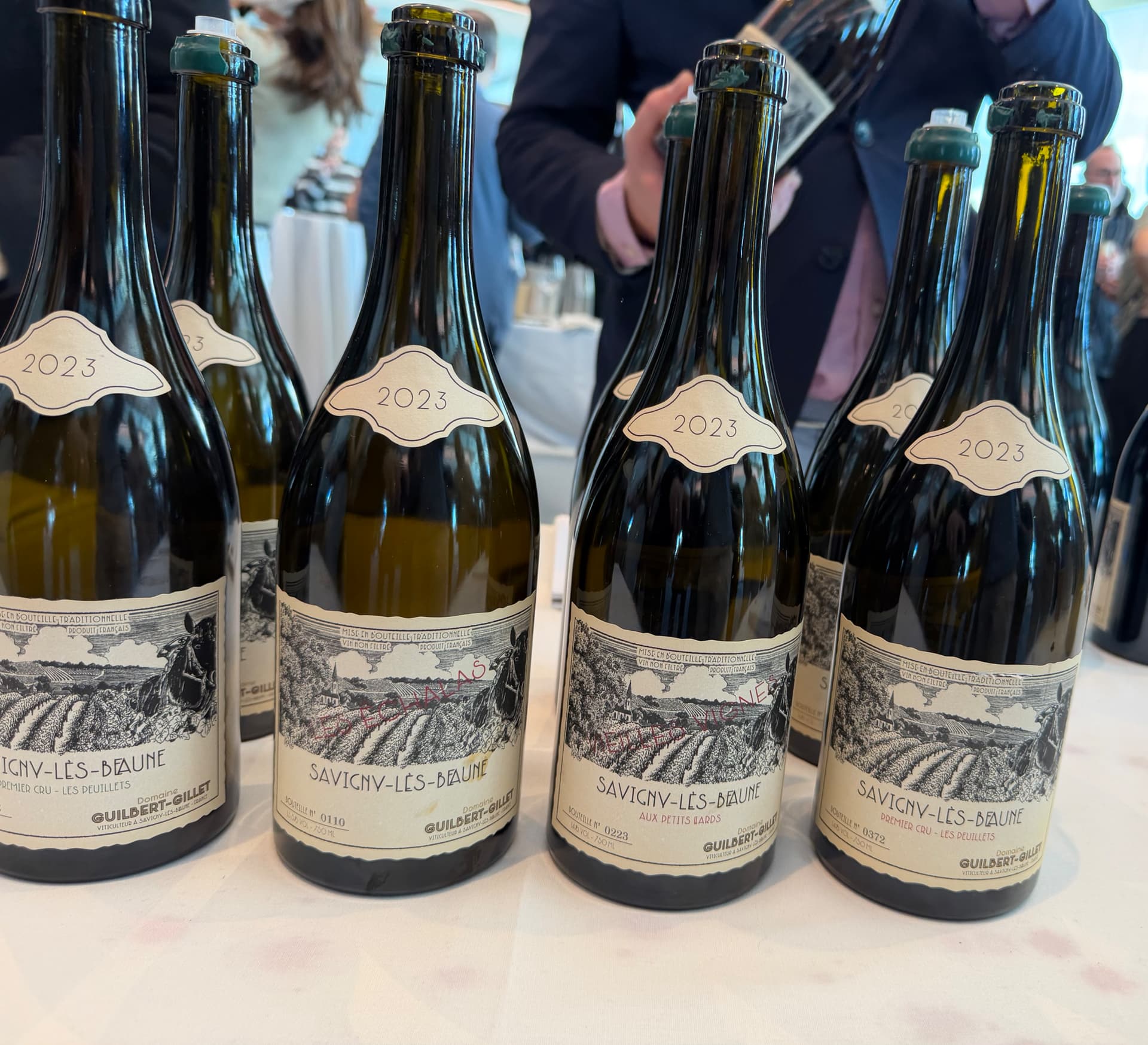 TNs: 2023 Guilbert Gillet wines at La Paulee - WINE TALK