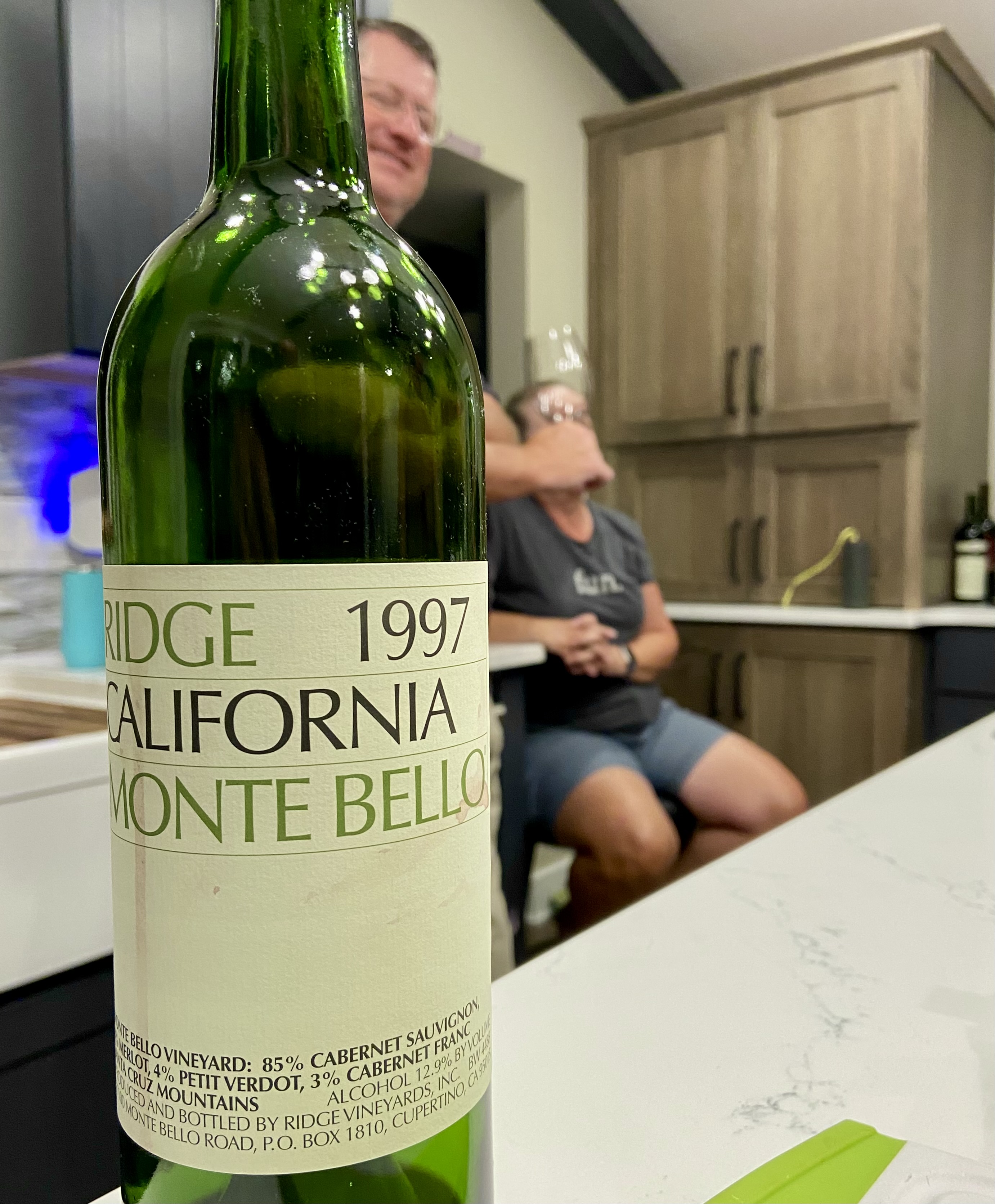 TN: 1997 Ridge Monte Bello - WINE TALK - WineBerserkers
