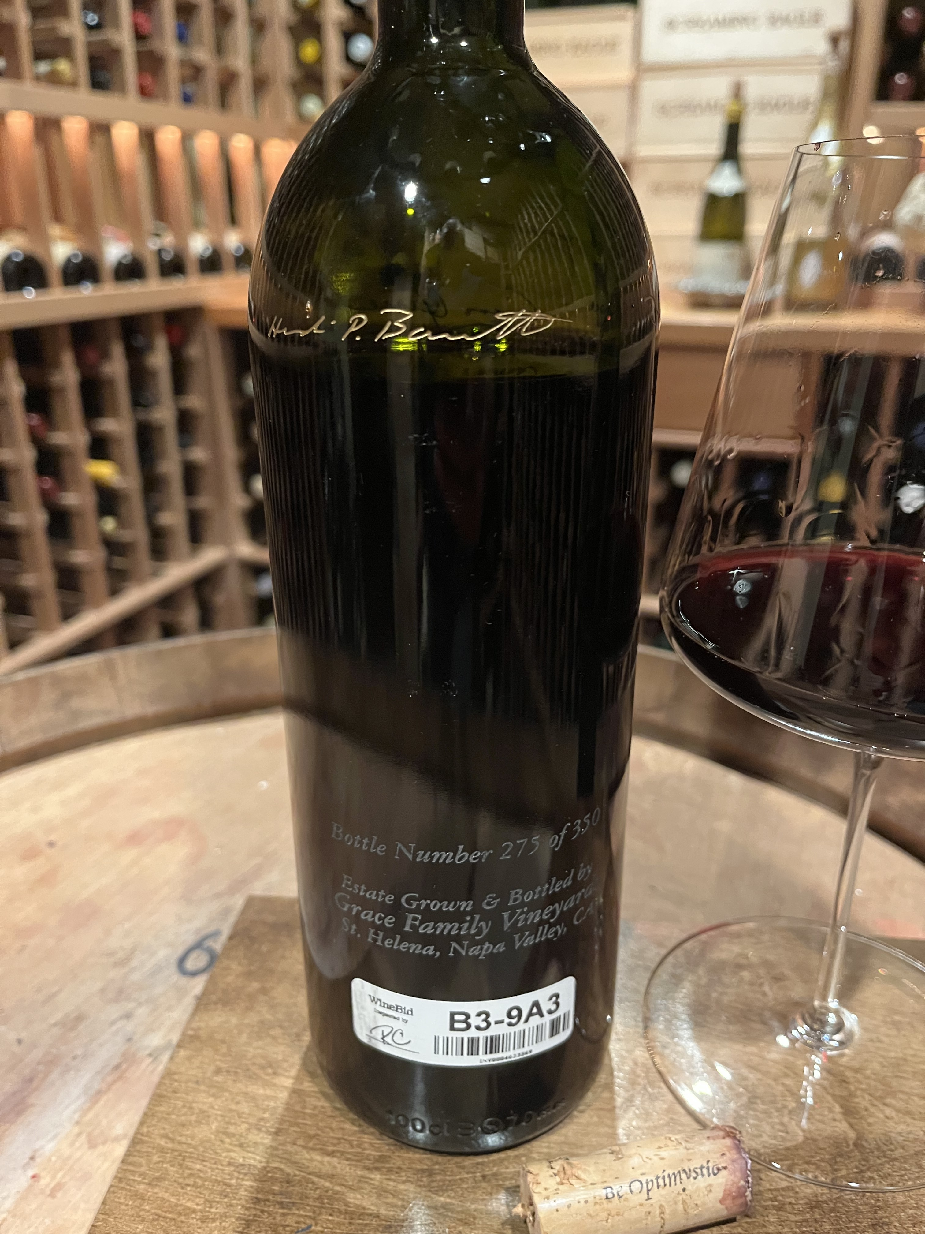 TN: 2000 Grace Family Cabernet Sauvignon (USA, California, Napa