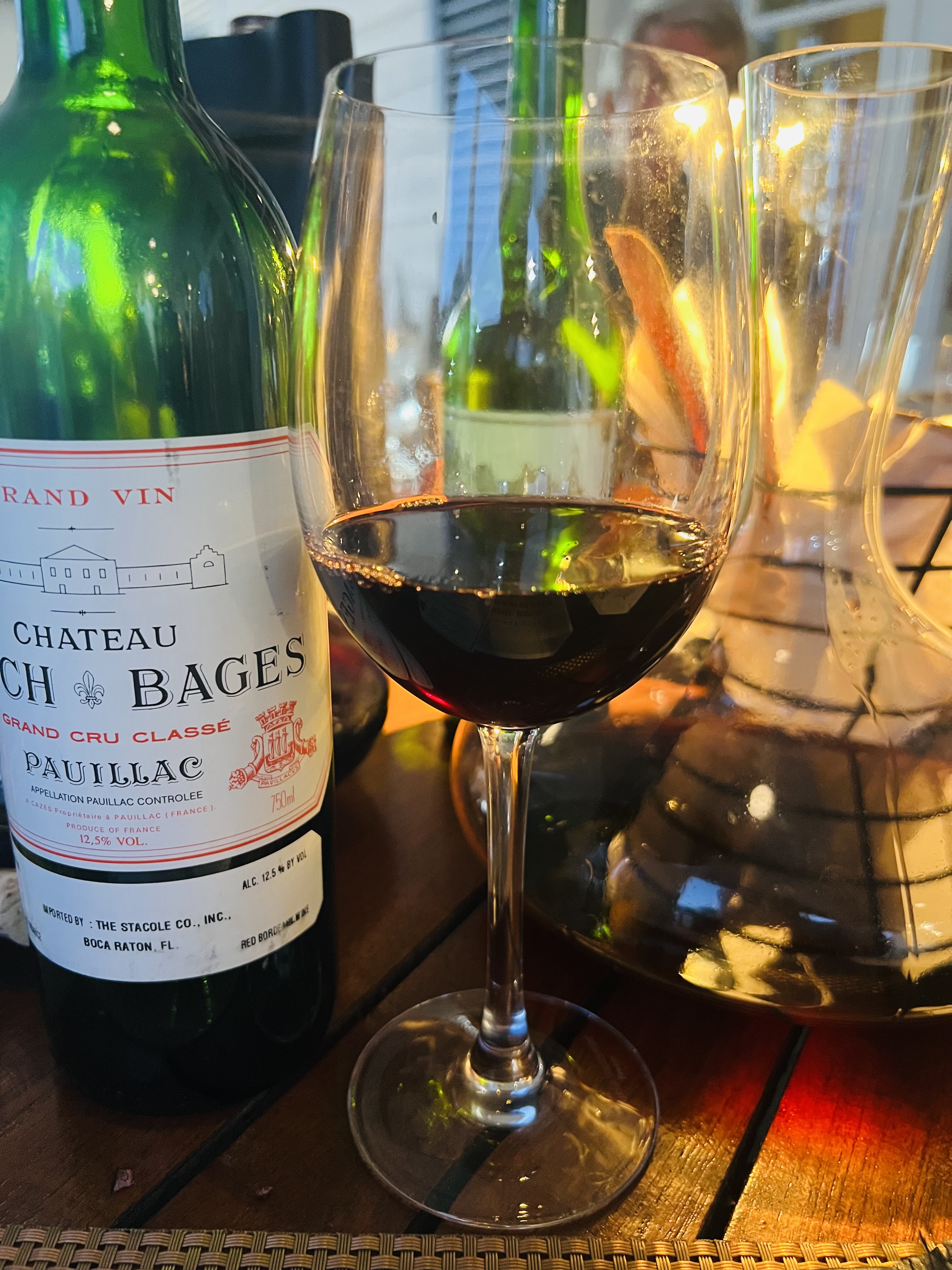 An old fave, 1990 Lynch Bages, and a 1996 Haut Brion - WINE TALK