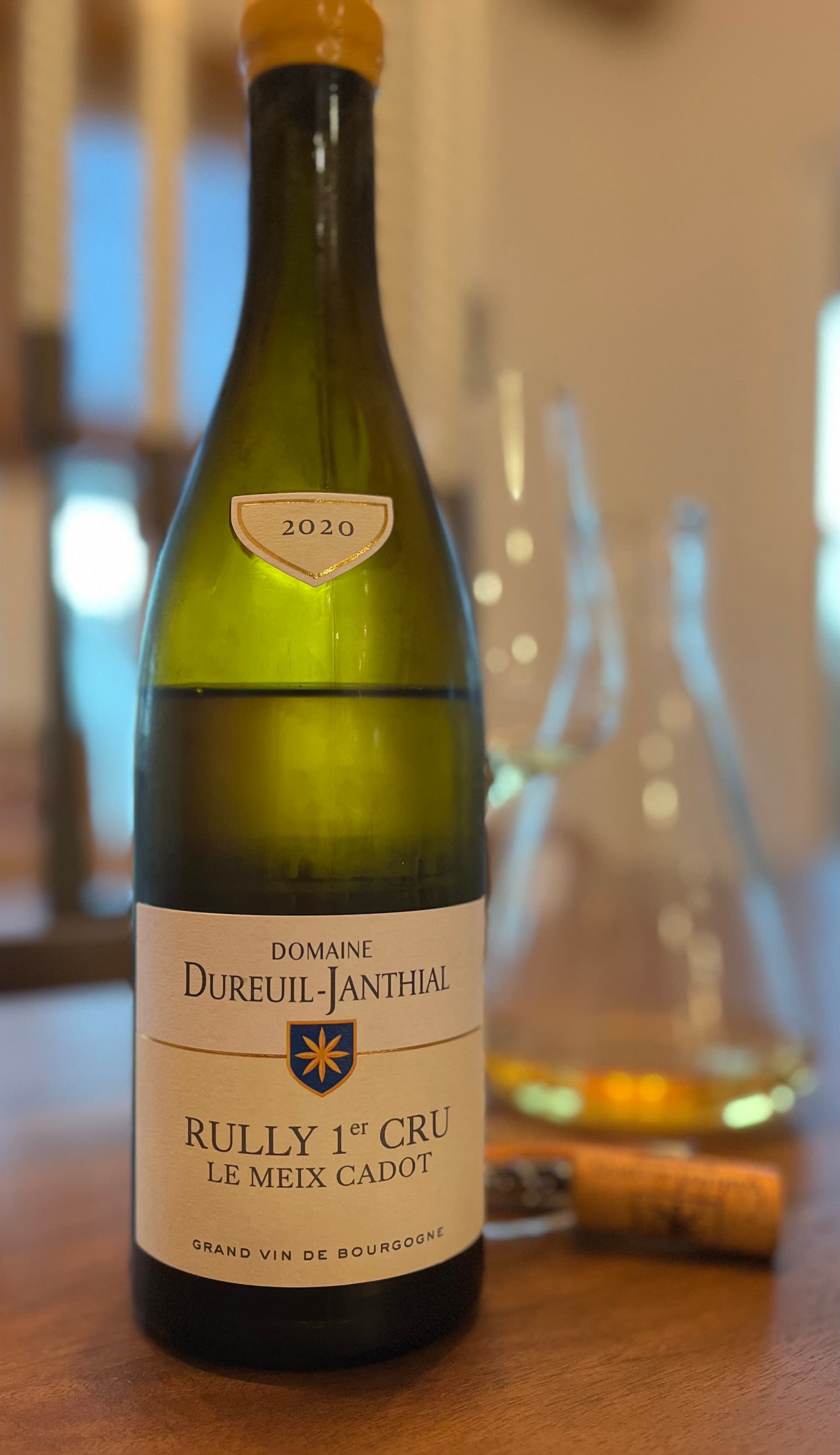 TN: 2020 Dureuil-Janthial Rully 1er Cru Le Meix Cadot Blanc
