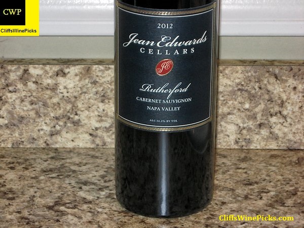 2012 Jean Edwards Cellars Cabernet Sauvignon Reserve Rutherford.JPG