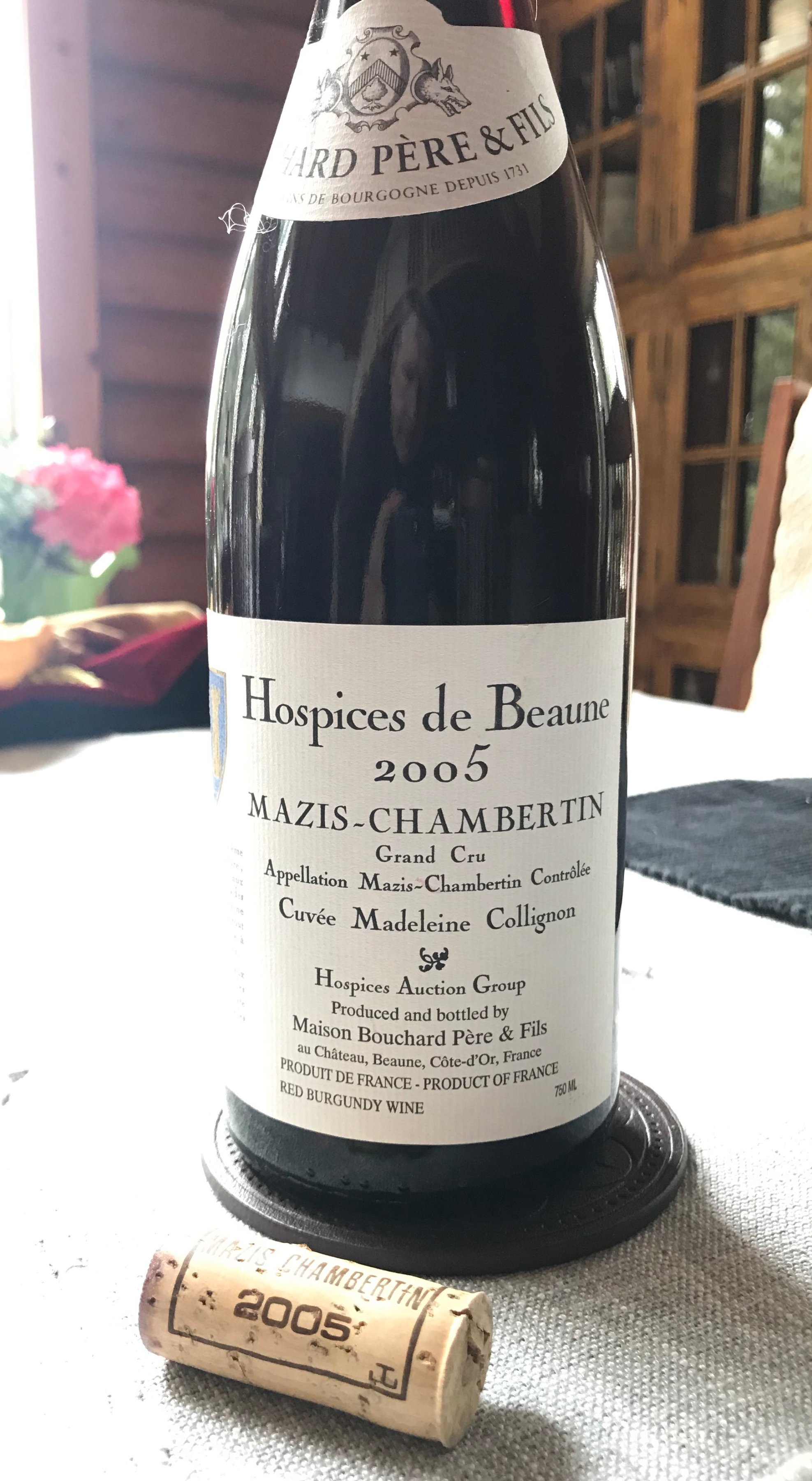 TN: 2005 Hospices de Beaune Mazis-Chambertin Cuvée Madeleine