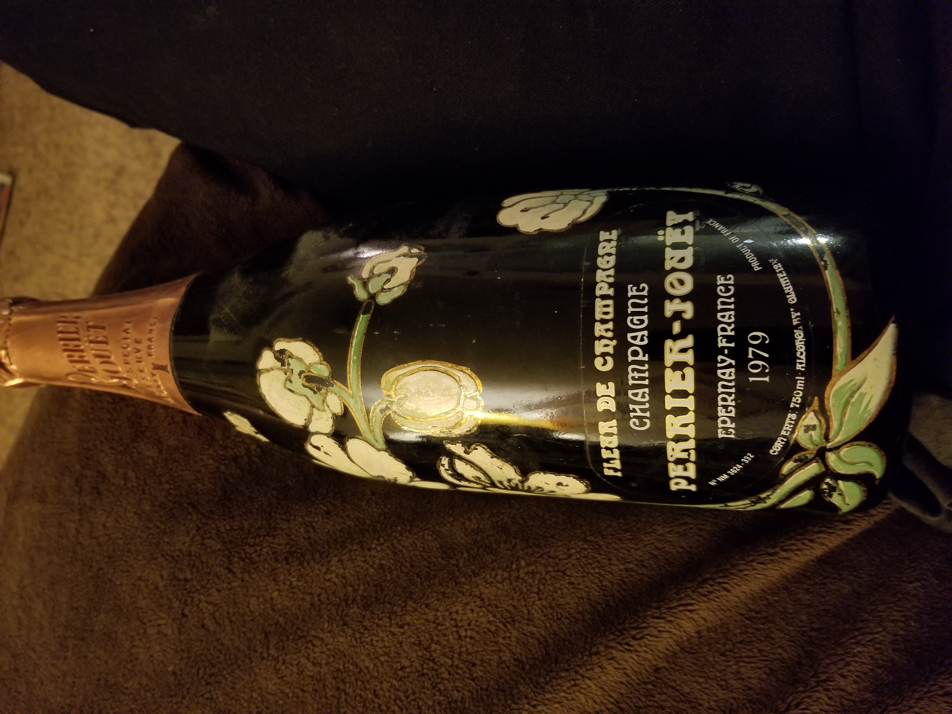 Vintage 1979 Perrier Joulet Fleur de Champagre Sparkling Champagne
