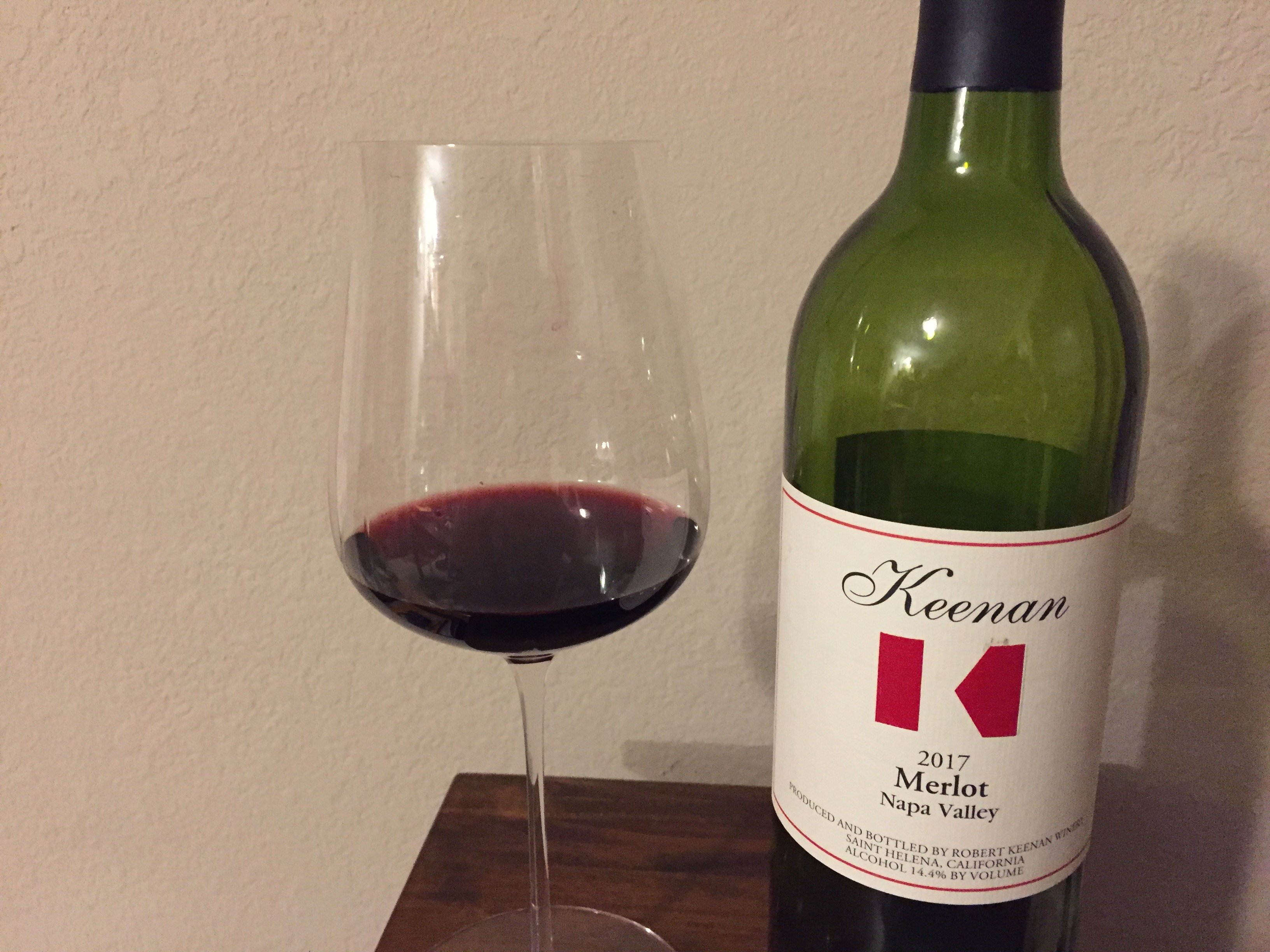 ワイン Bellingham 1999Cabernet Sauvignon Merlot TN: 2017 Robert Keenan Winery Merlot Napa Valley (USA