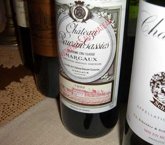 TN: 1999 Rauzan-Gassies, Margaux - WINE TALK - WineBerserkers