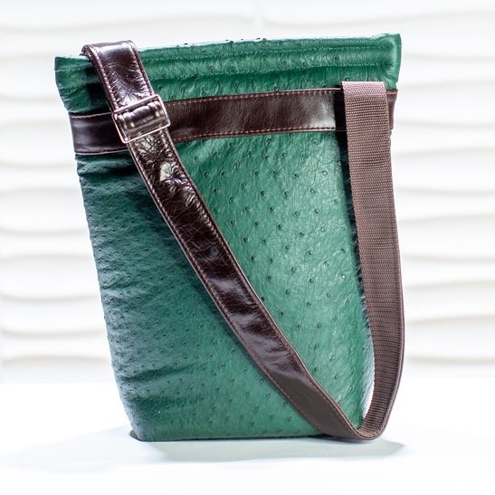 Norlin Max Wine Bag - Green Ostrich.jpg