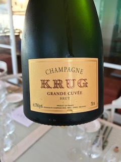 1 bottle CHAMPAGNE Grande Cuvée, Krug (cream label)