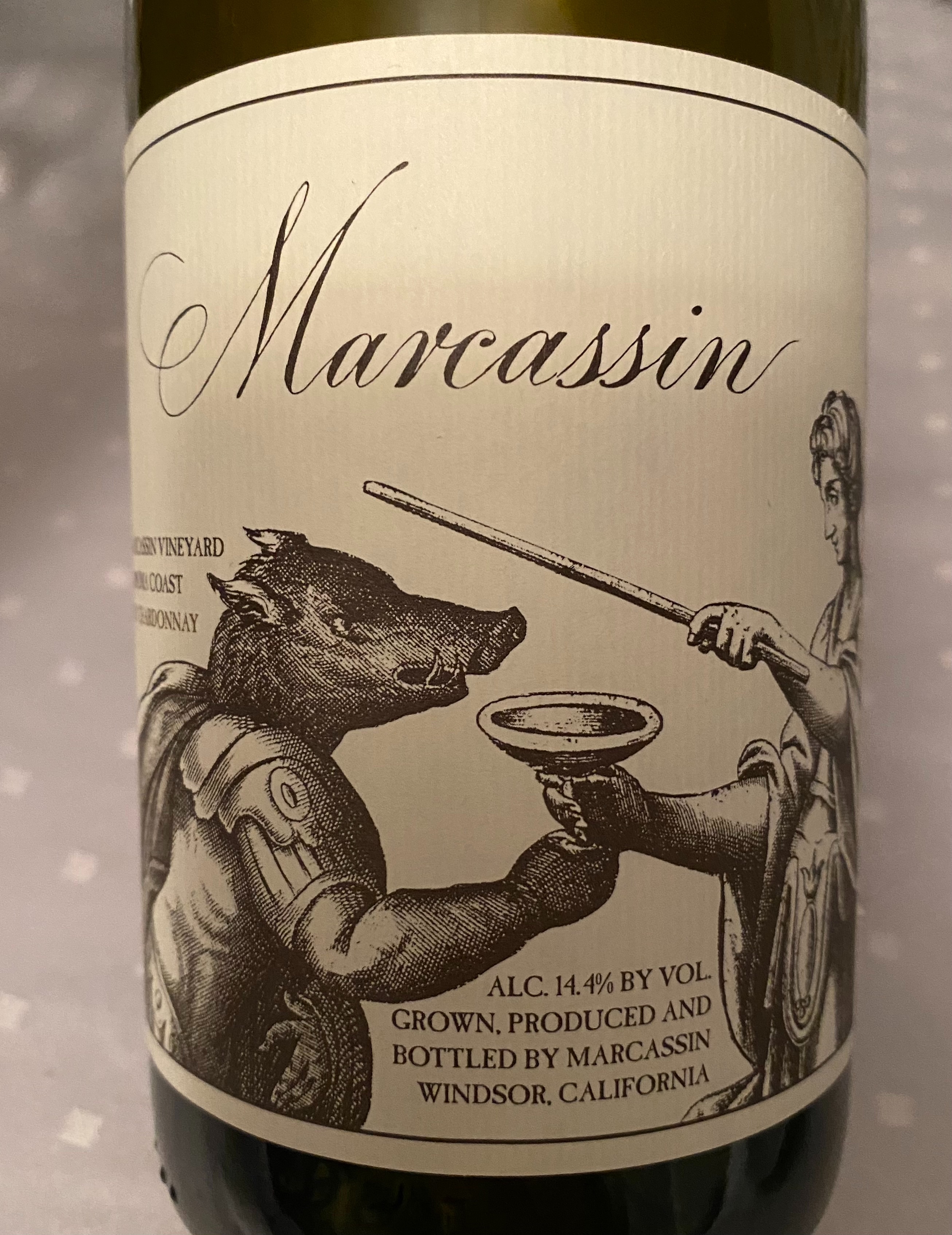 Marcassin 2012 シャルドネ　白ワイン 750ml 2012 Marcassin Chardonnay Marcassin Vineyard - CellarTracker