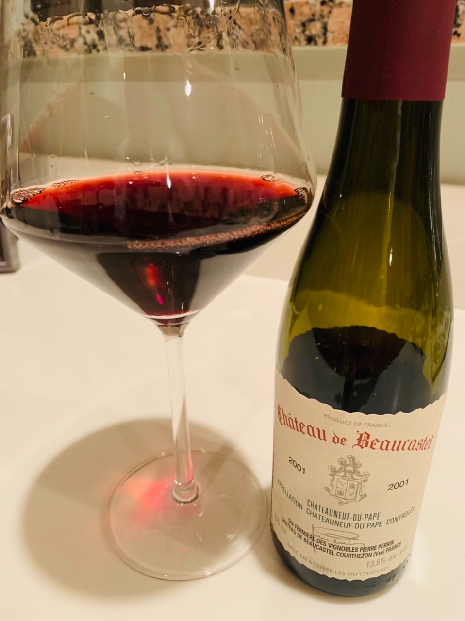 TN: 2001 Château de Beaucastel Châteauneuf-du-Pape - WINE TALK