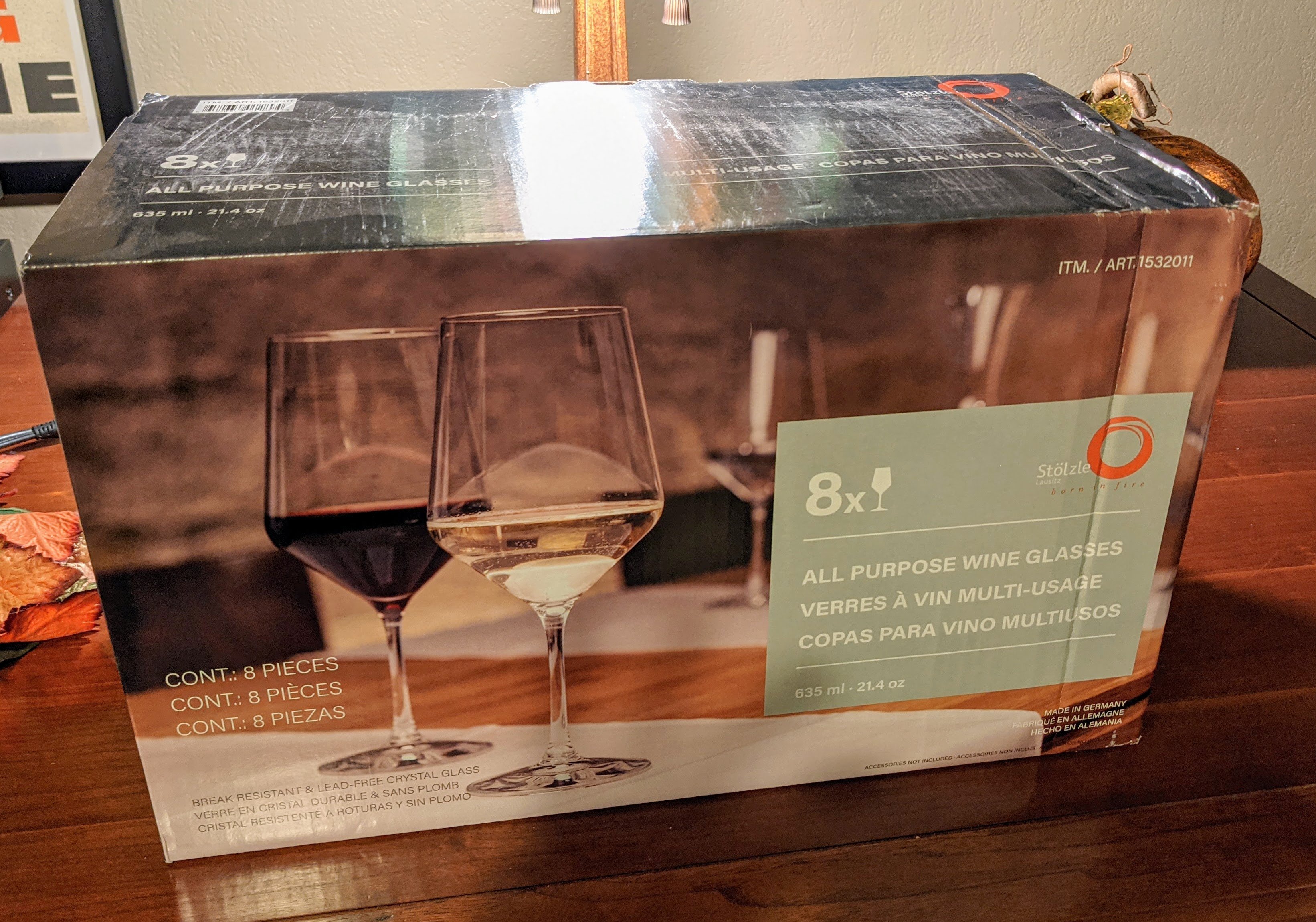 Costco Giant Wine Glass - How To Style For Home