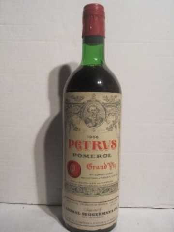1966 Suspect Petrus, Chateau label, with wrong generic capsule.jpg