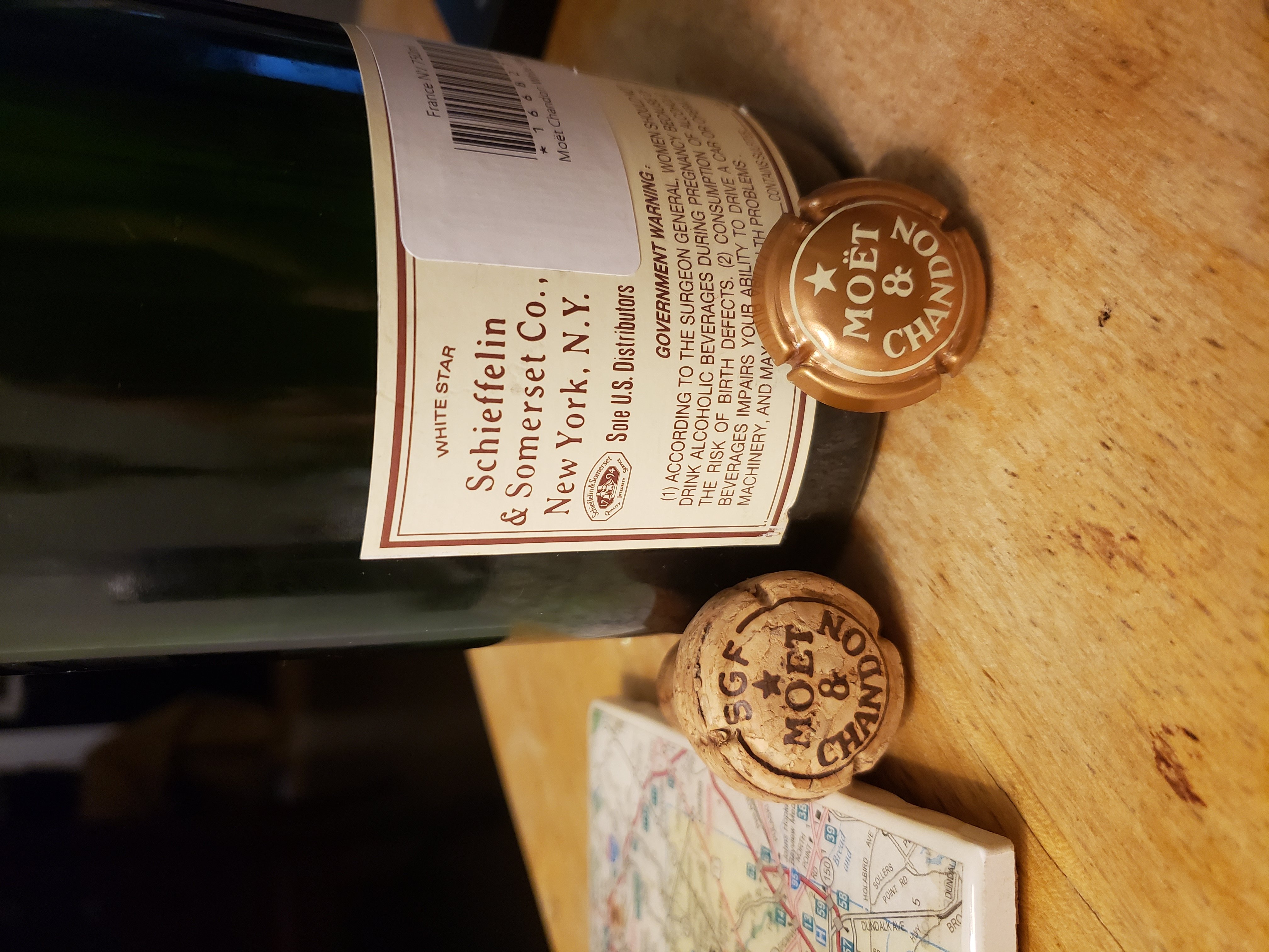 Help identify the age of this Moet White Star - WINE TALK Help identify the age of this Moet White Star - WINE TALK