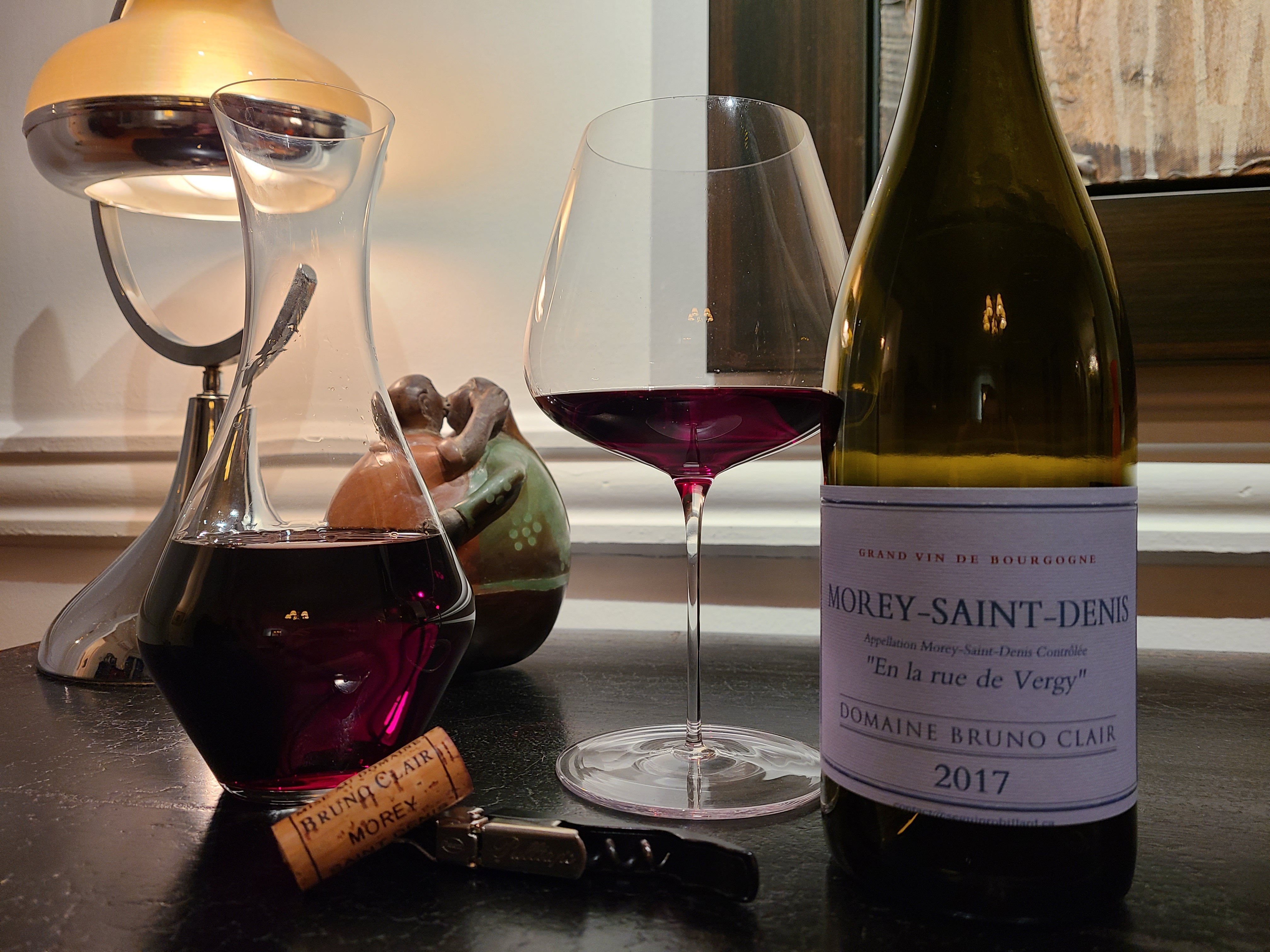 TN 2017 Domaine Bruno Clair Morey St. Denis En la Rue de Vergy