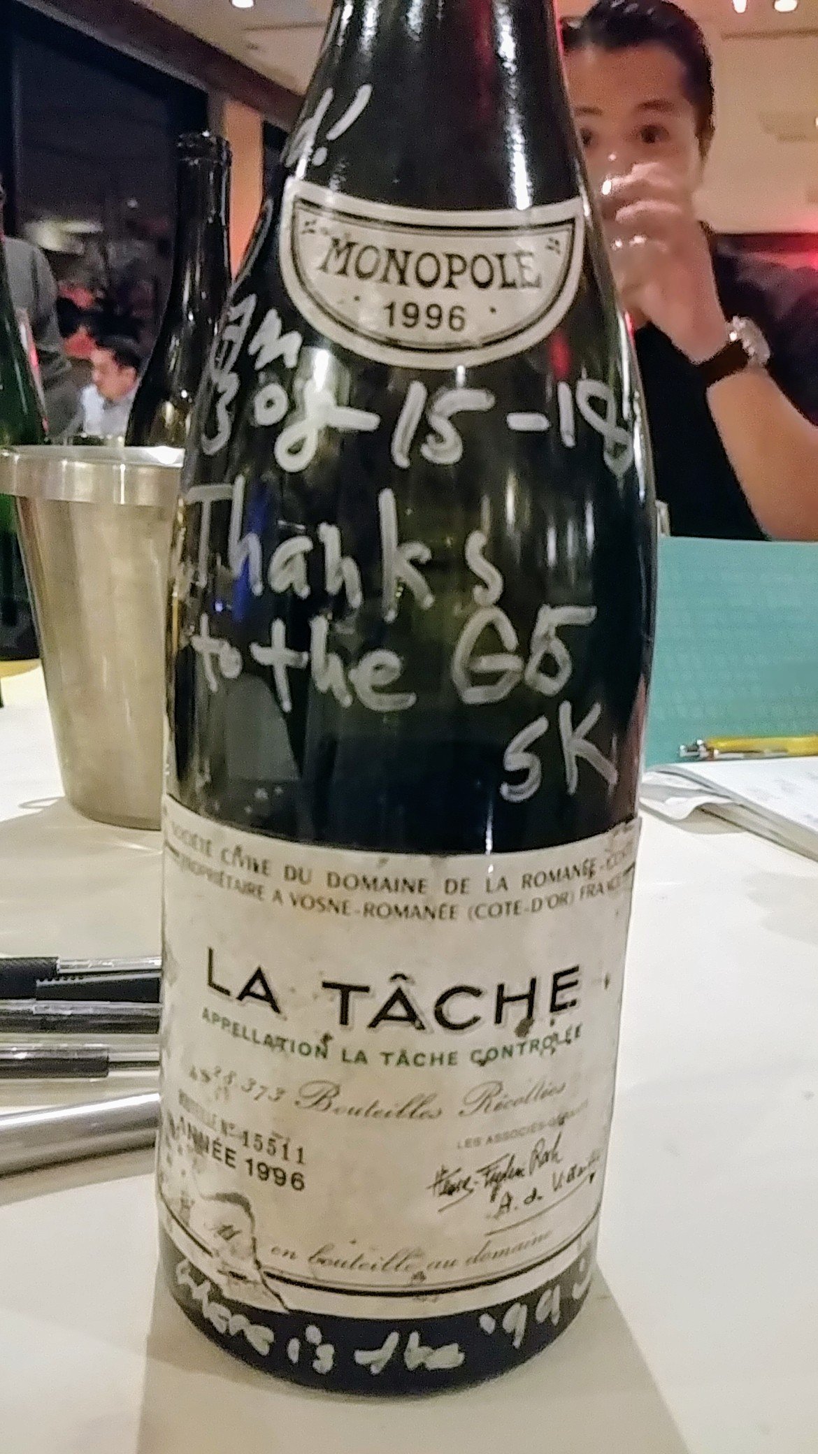 TN: The Last of the $20 DRC La Tache and others blinded - WINE