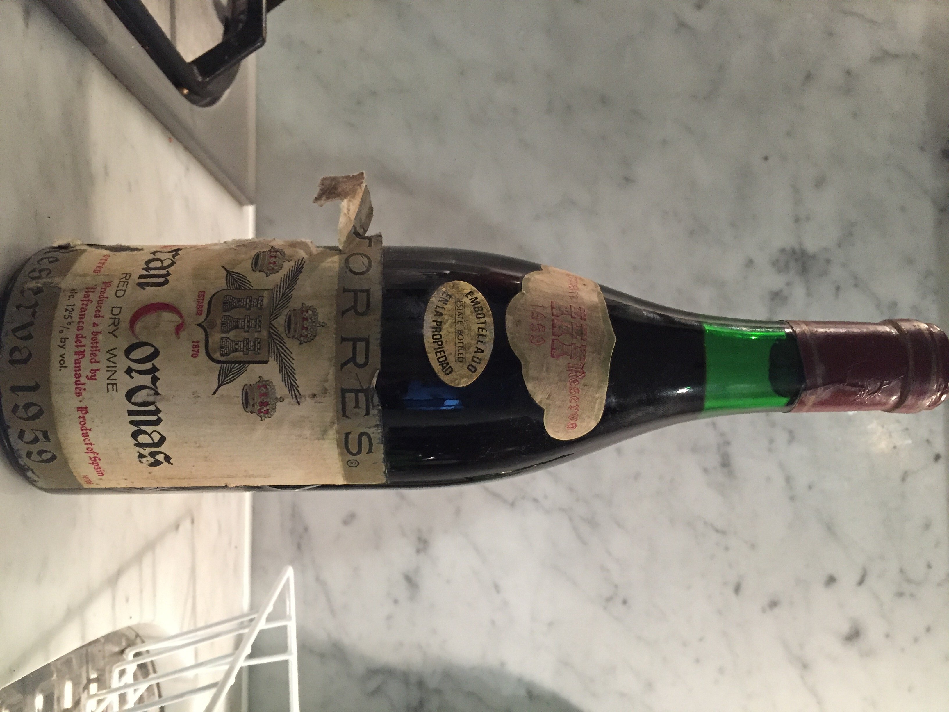 What is the current situation with Torres Gran Coronas Black
