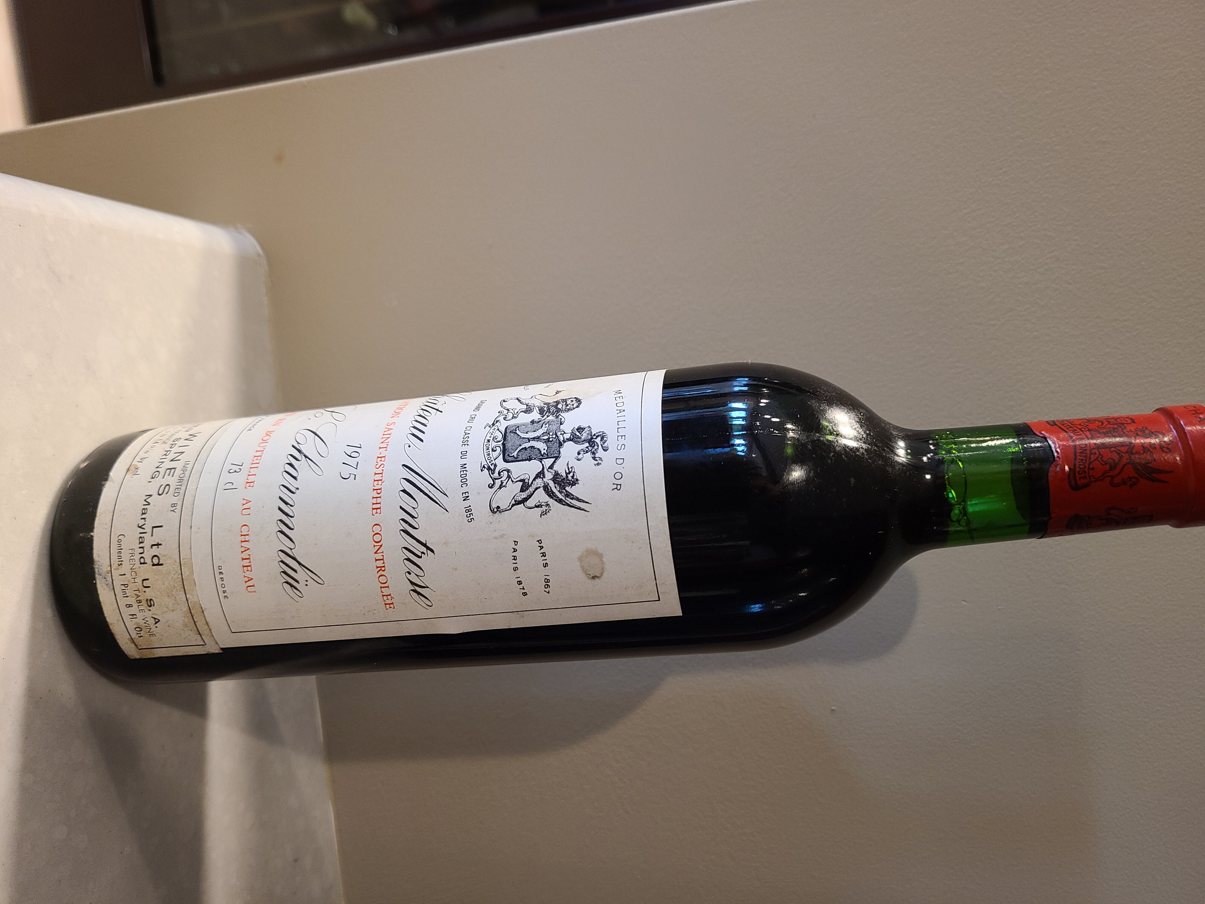 TN: 1975 Chateau Montrose - WINE TALK - WineBerserkers