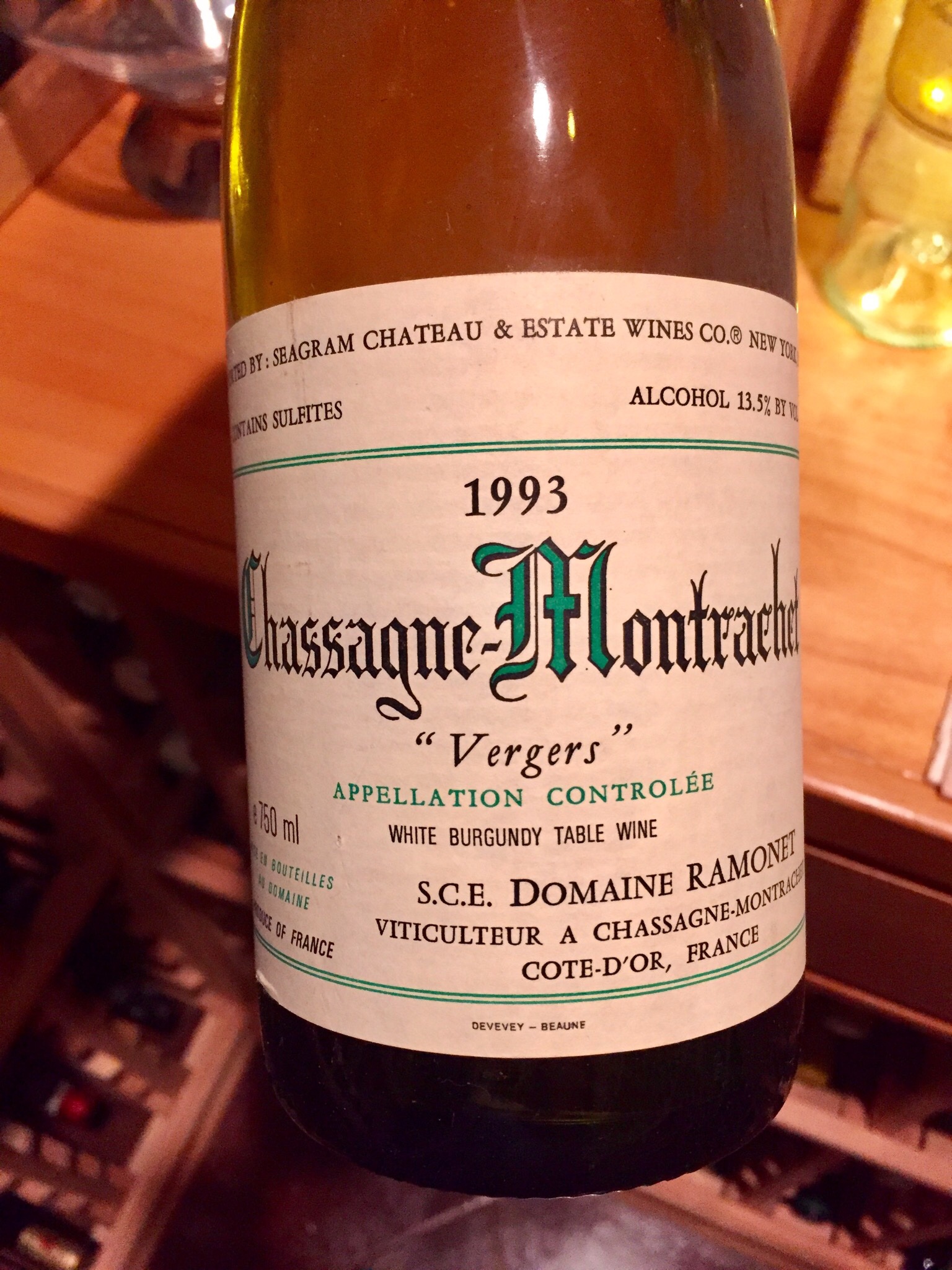 Ramonet Vergers question - WINE TALK - WineBerserkers