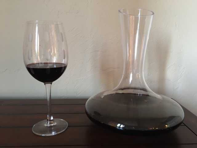 Poured and decanted wine.jpg