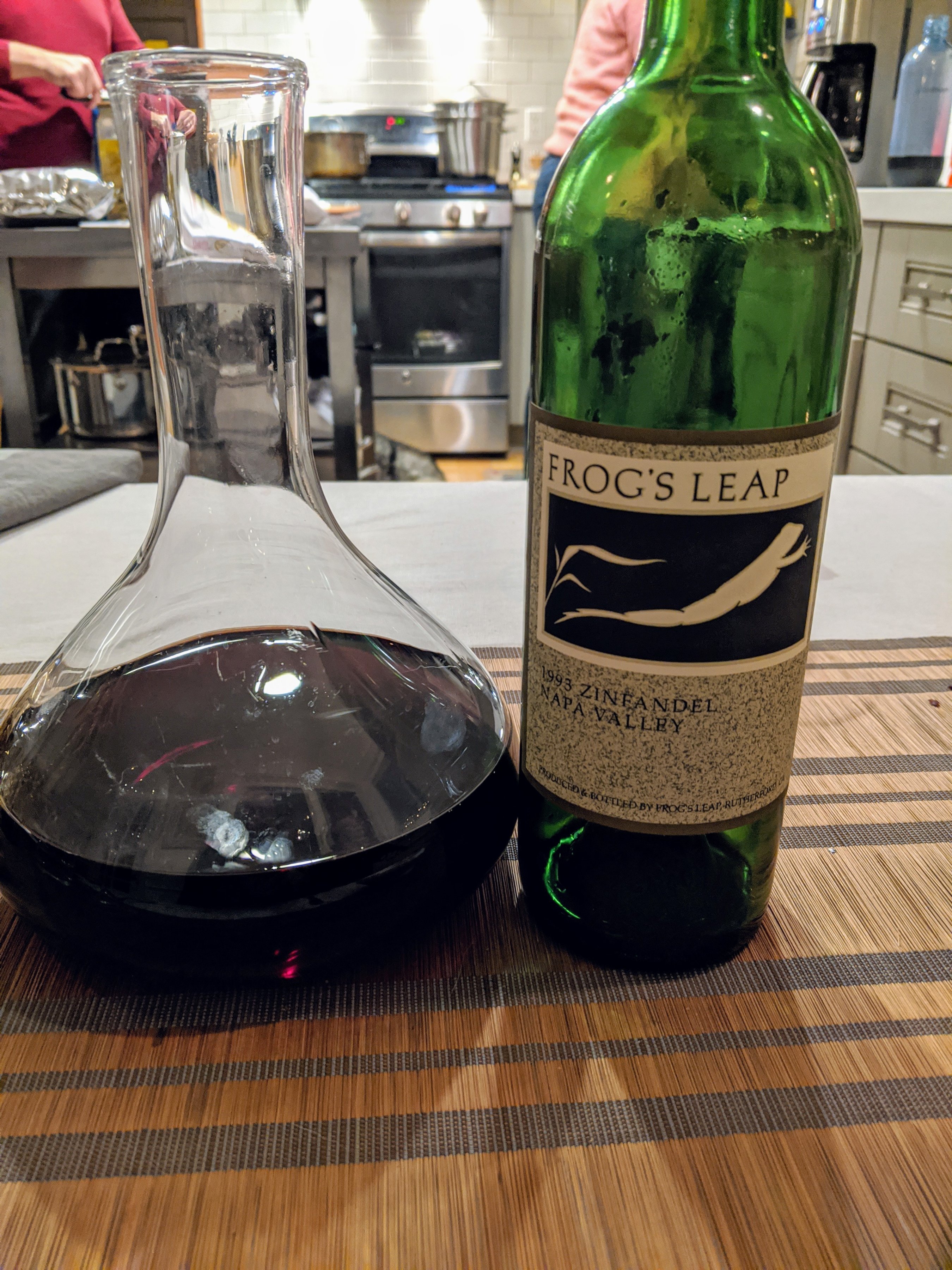 TN: 1993 Frogs Leap Zinfandel Napa Valley - WINE TALK - WineBerserkers